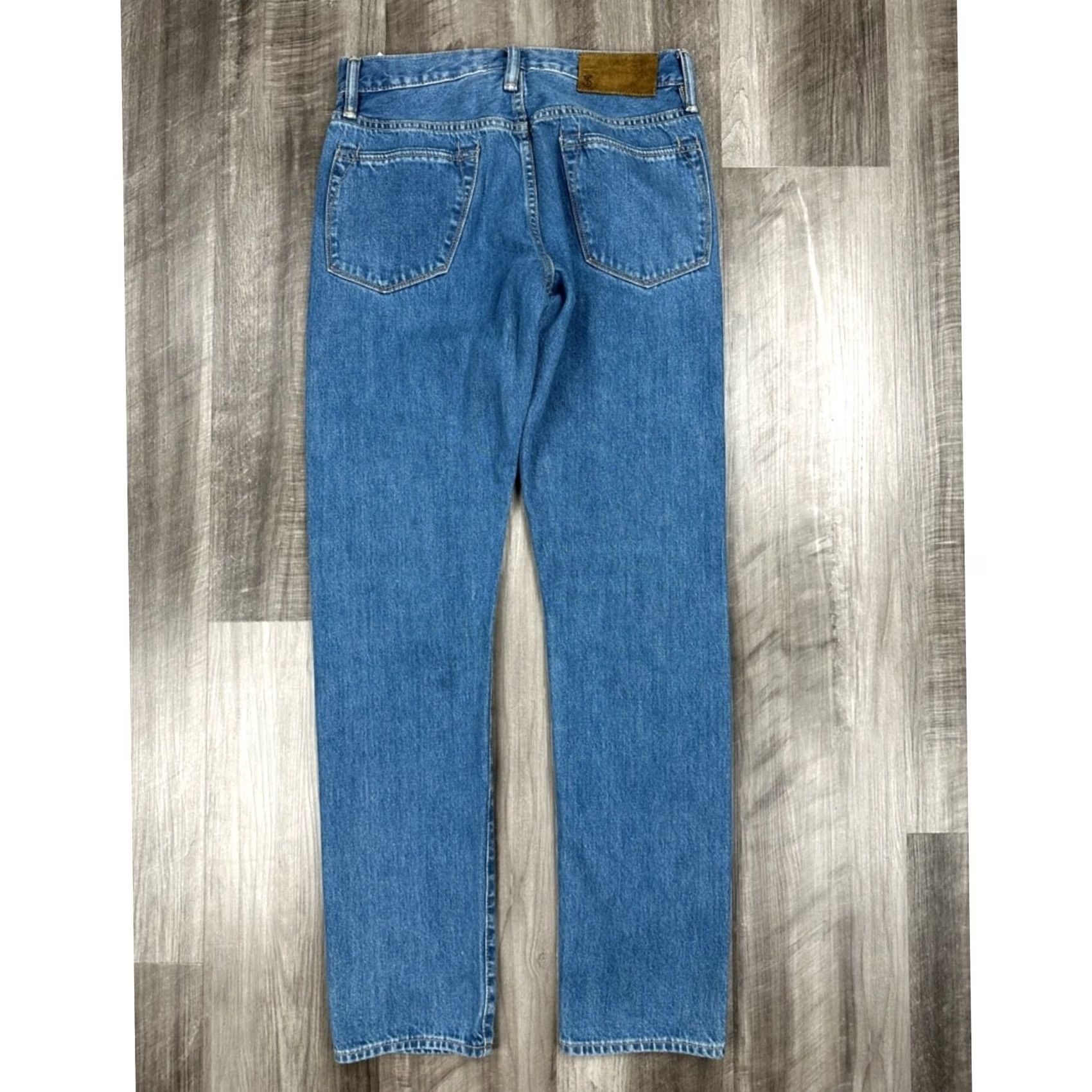 Todd Snyder Todd Snyder Slim Fit Selvedge Denim Jeans Men 28 Regular Blue 32in Inch 28x32 NWOT Selvedge Straight Slim Fit Denim Jeans Mens Size US 28 / EU 44 - 2 Thumbnail