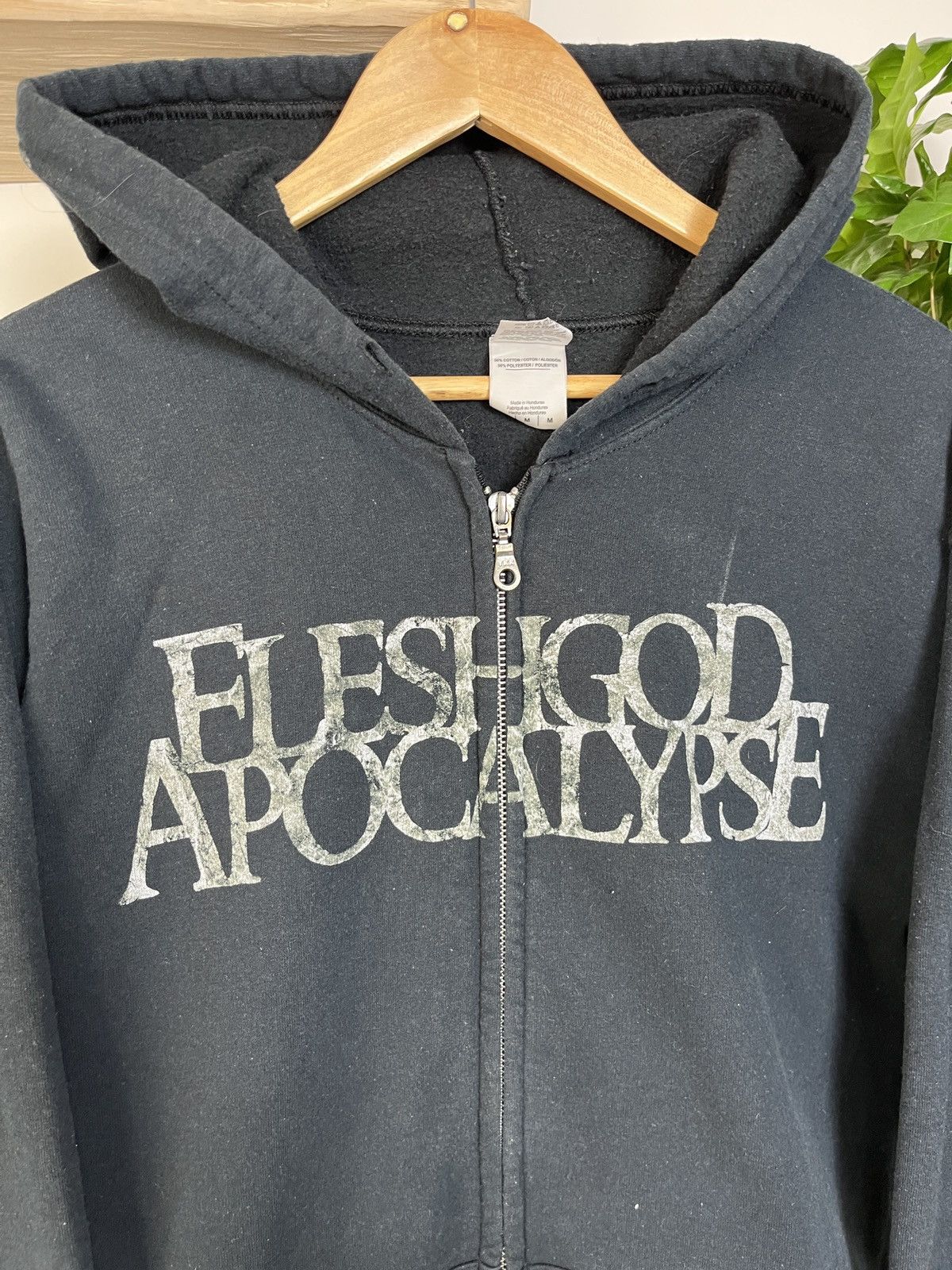Band Tees Vintage Fleshgod Apocalypse Rock Band zip hoodie metal rare Size US M / EU 48-50 / 2 - 3 Thumbnail