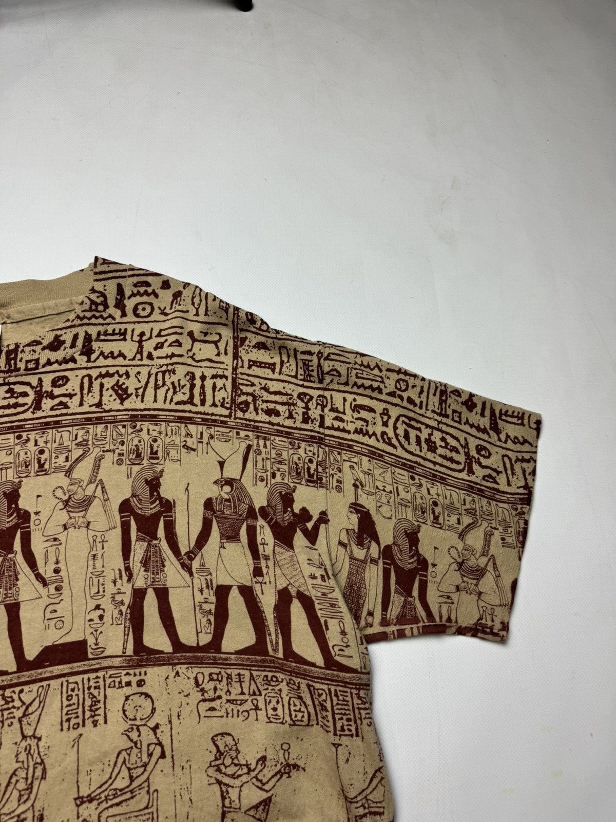 Anvil × Vintage Rare vintage Museum company T-shirt anvil Egypt y2k Size US XL / EU 56 / 4 - 3 Thumbnail