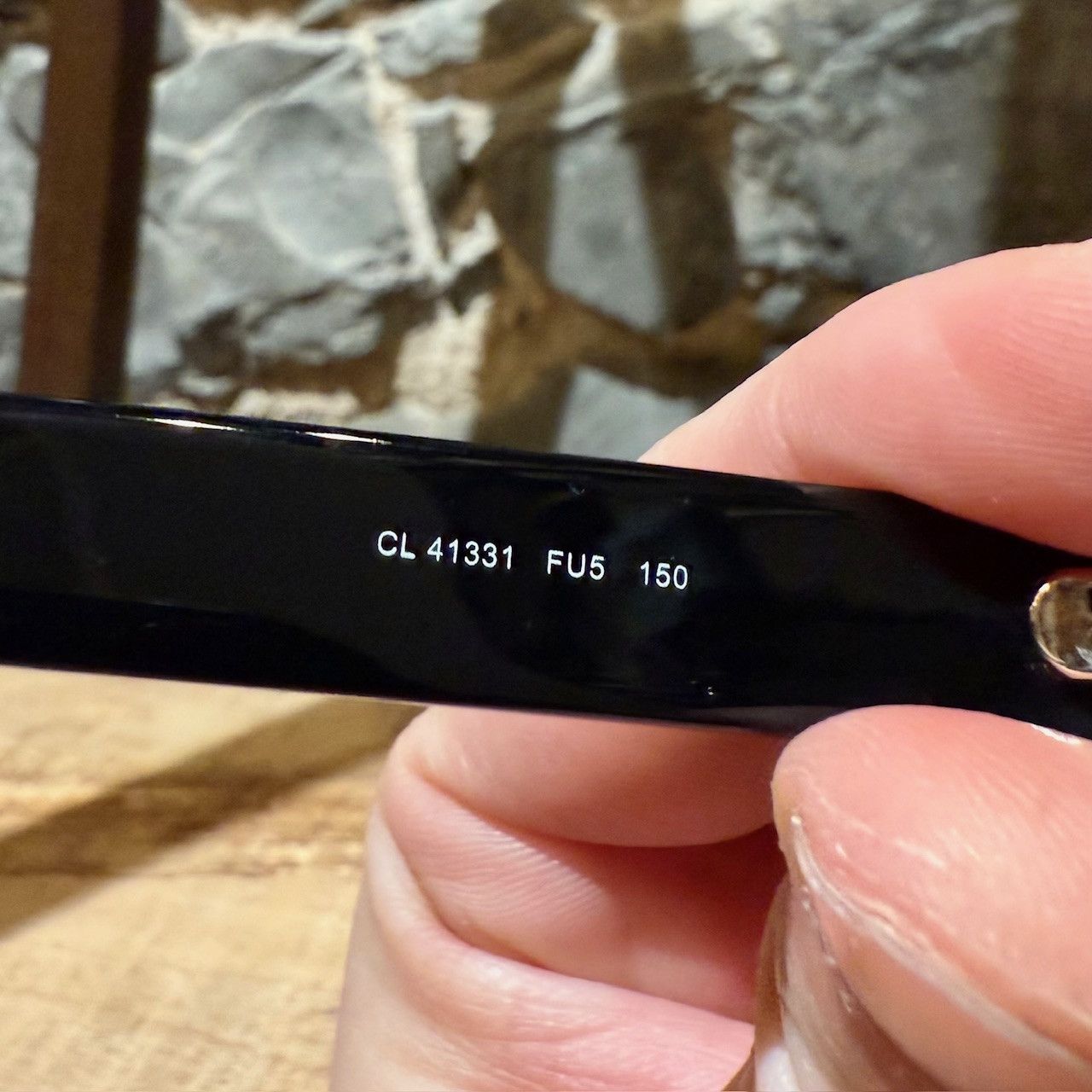 Celine Céline CL41331 Black Tortoiseshell Square Optical Glasses Size ONE SIZE - 7 Thumbnail