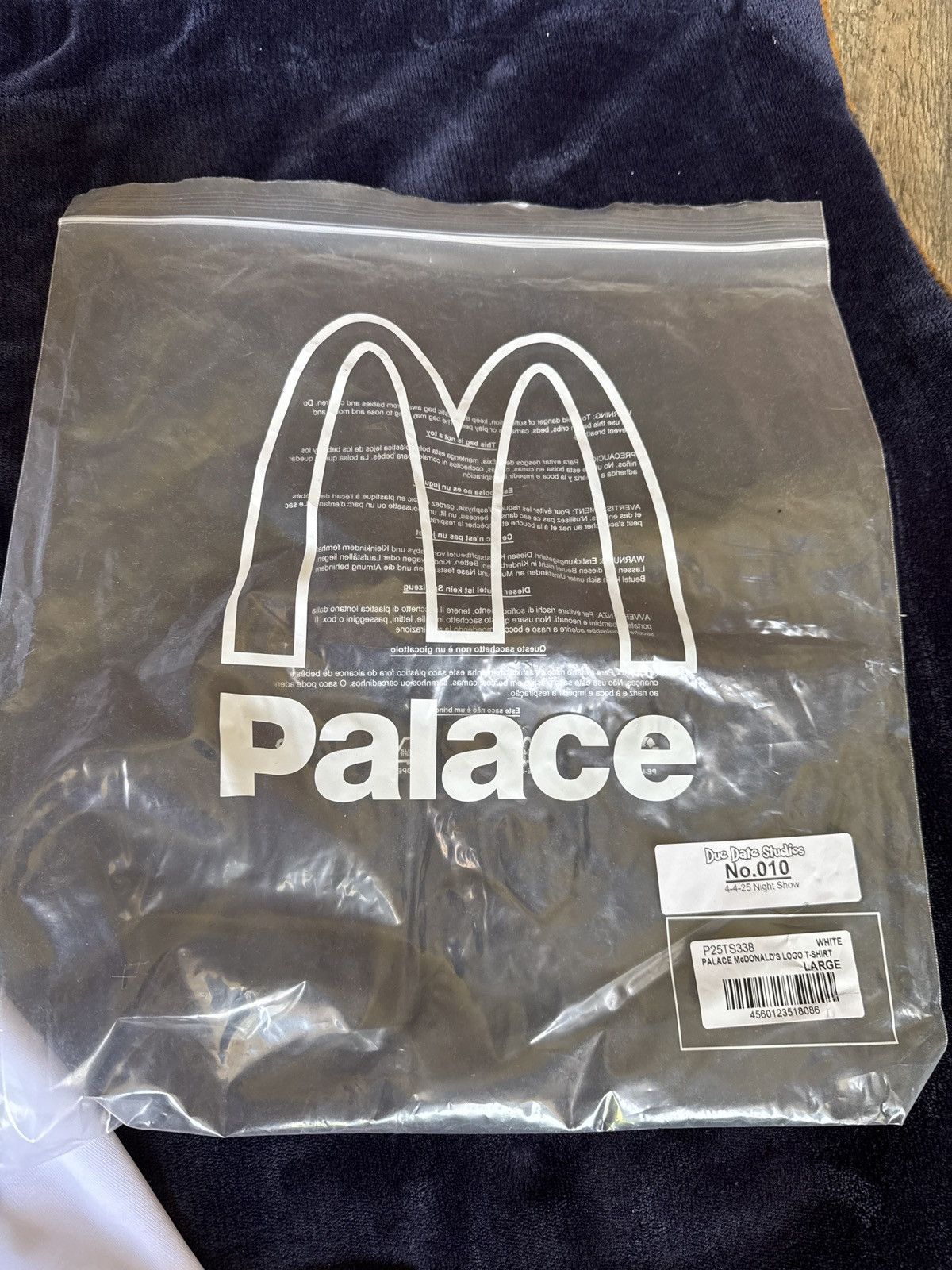 Designer × Palace PALACE MCDONALDS LOGO T SHIRT Size US L / EU 52-54 / 3 - 3 Thumbnail
