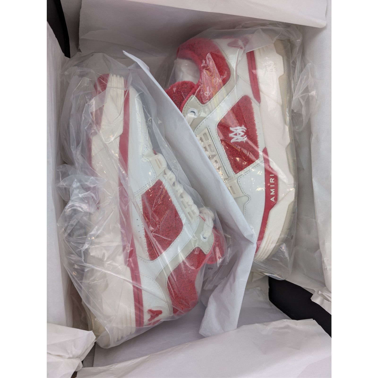 Amiri o1rshd1 Varsity MA-1 Sneakers in Red Size US 13 / EU 46 - 18 Thumbnail