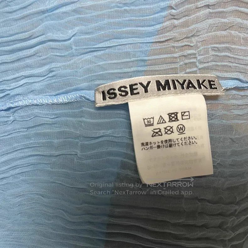 Issey Miyake Issey Miyake Main Line Blue Willow Pattern Top Size M / US 6-8 / IT 42-44 - 3 Thumbnail