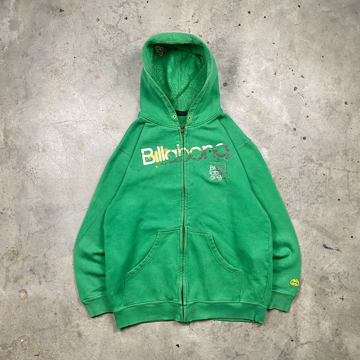 Billabong × JNCO OG Rare y2k Billabong Poem Zipped Up Size US M / EU 48-50 / 2 - 1 Thumbnail