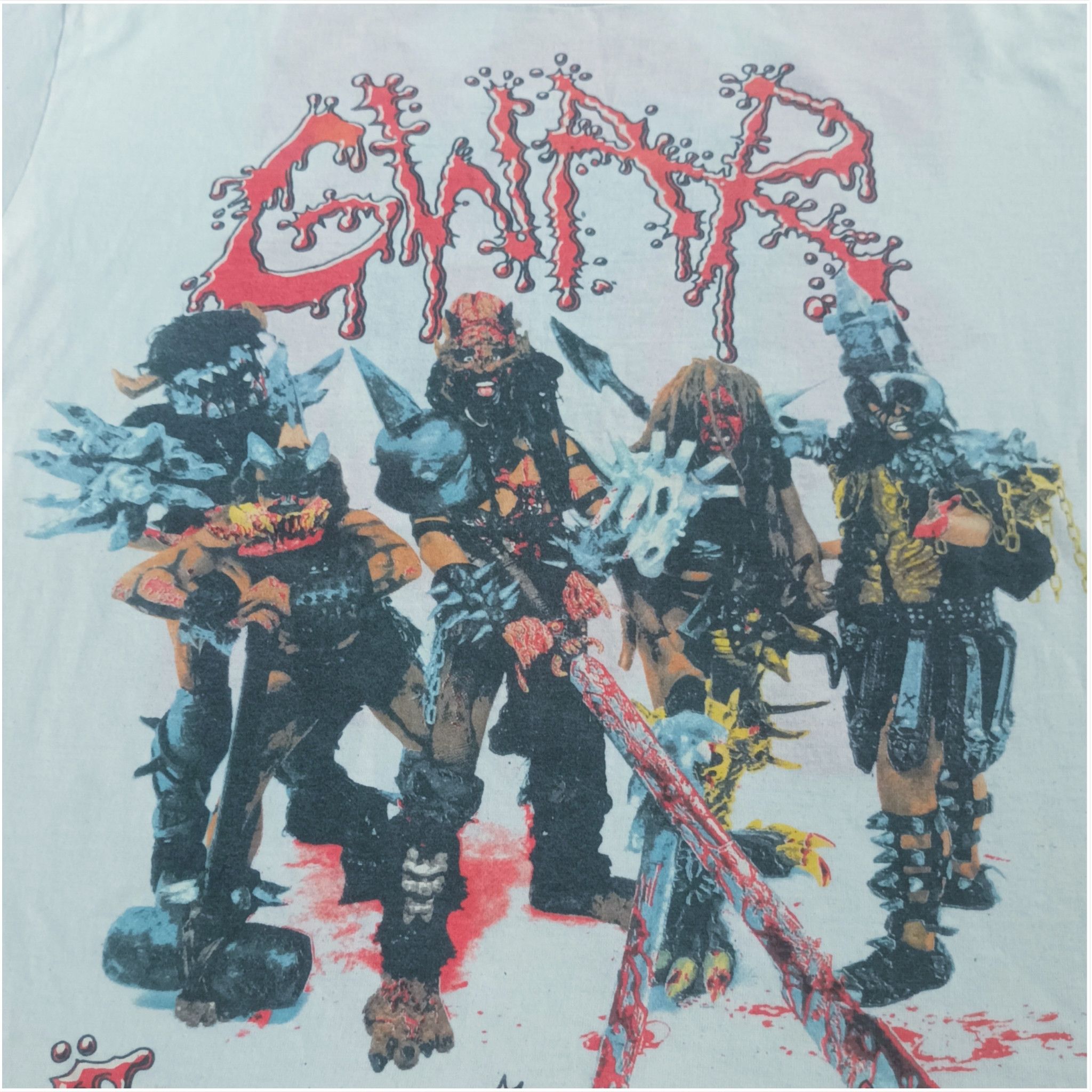 Vintage Vintage t shirt vintage 90s GWAR SCUM TOUR 1991. Very Rare . Size US L / EU 52-54 / 3 - 5 Thumbnail