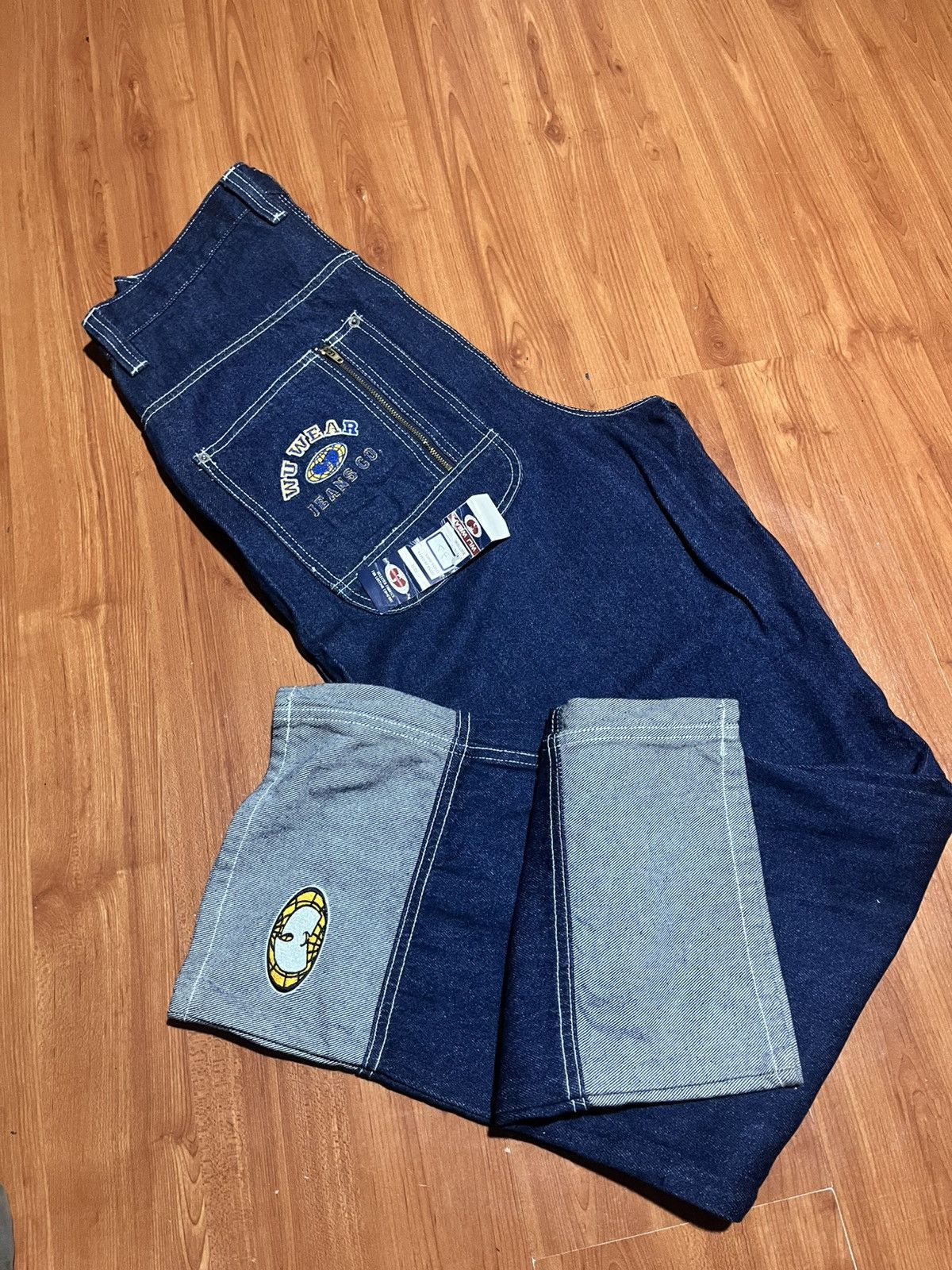 Wu-Tang Clan Vintage Rare Wu-wear Y2K carpenter jeans Size US 33 - 2 Thumbnail
