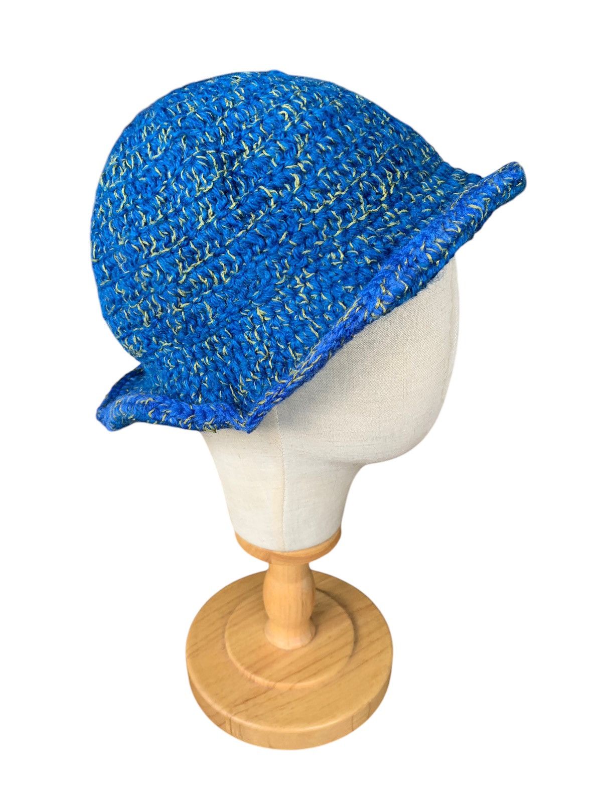 Japanese Brand × Kapital × Vintage knitted crochet bucket hats boulogne japanese beanie hats Size ONE SIZE - 1 Thumbnail