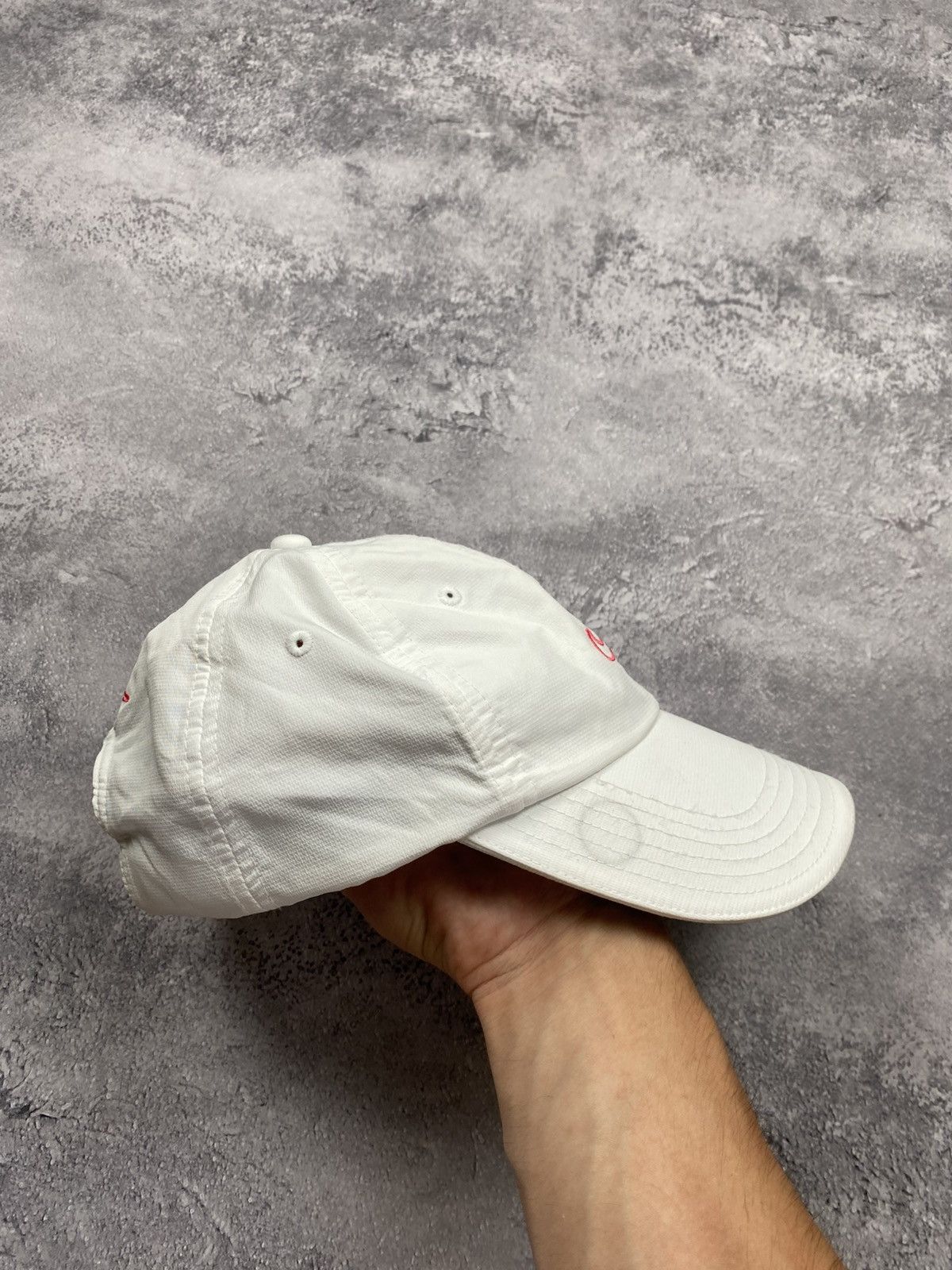 Nike Vintage Nike Golf Cap Hat Pink Embroidered Swoosh Y2K Logo Size ONE SIZE - 4 Thumbnail