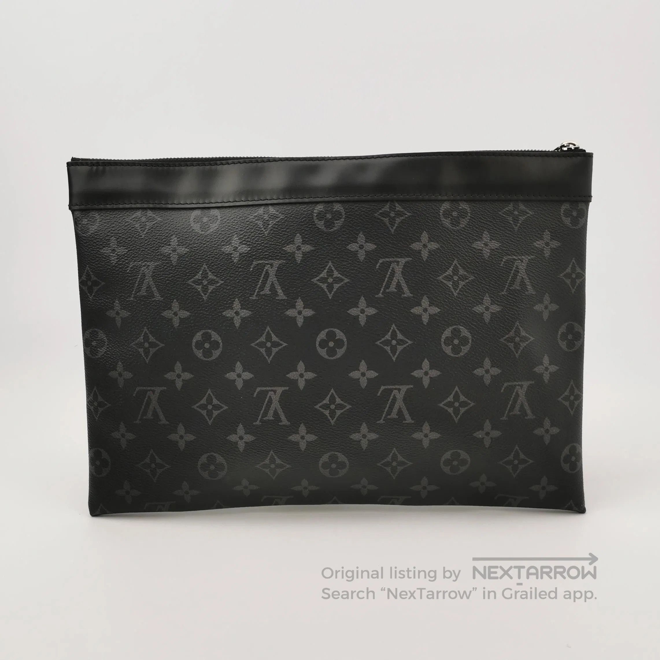 Louis Vuitton Louis Vuitton Monogram Leather Document Clutch. Size ONE SIZE - 2 Thumbnail
