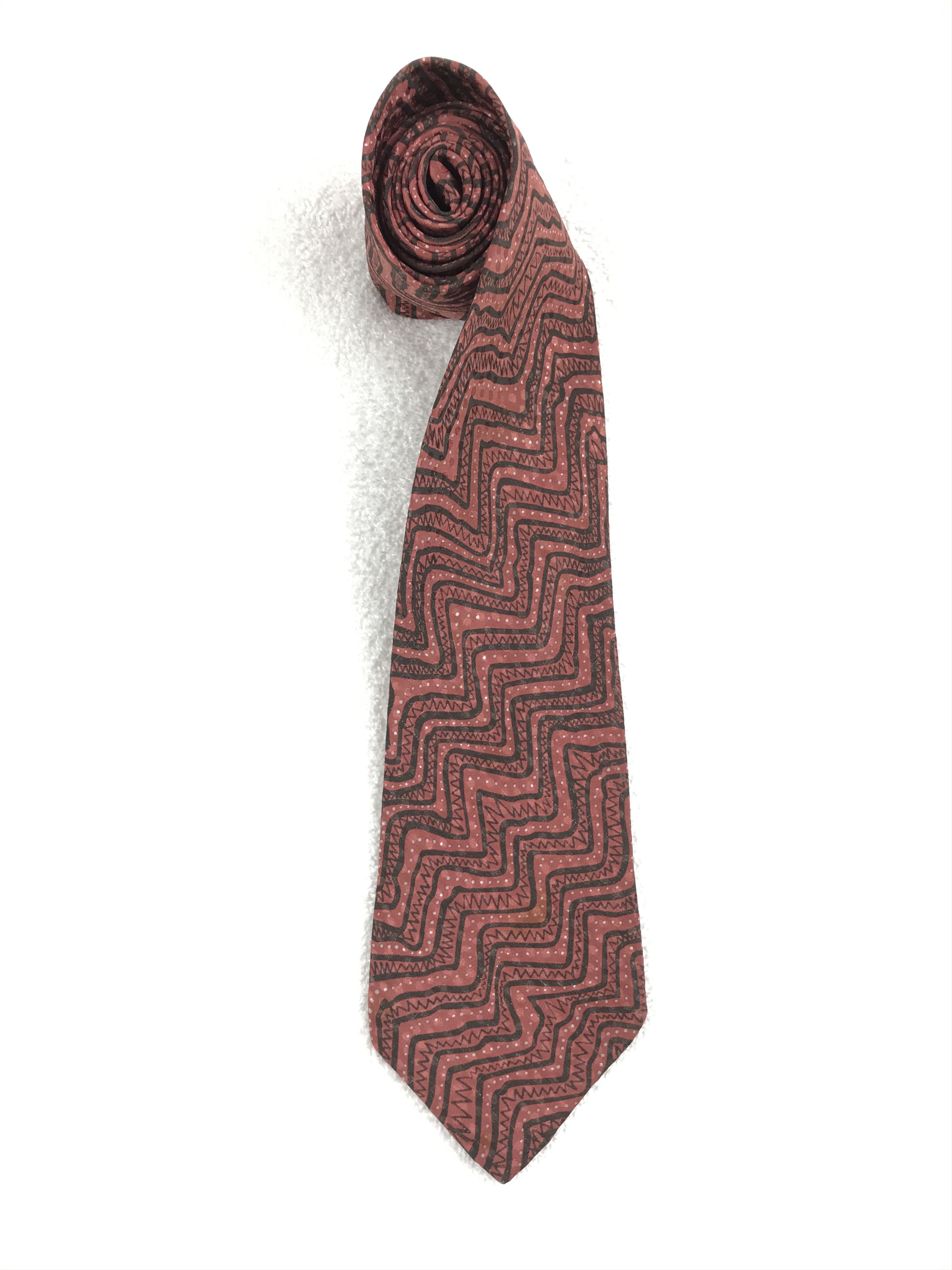 Designer × Louis Feraud × Vintage Vintage Louis Feraud Silk Necktie Size ONE SIZE - 2 Thumbnail