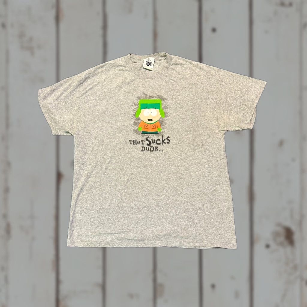 Vintage **VINTAGE 2006 SOUTH PARK KYLE THAT SUX DUDER T-SHIRT XL GRAY** User: VINTAGE 2006 SOUTH PARK KYLE THAT SUX DUDER T-SHIRT XL GRAY Size US XL / EU 56 / 4 - 1 Thumbnail