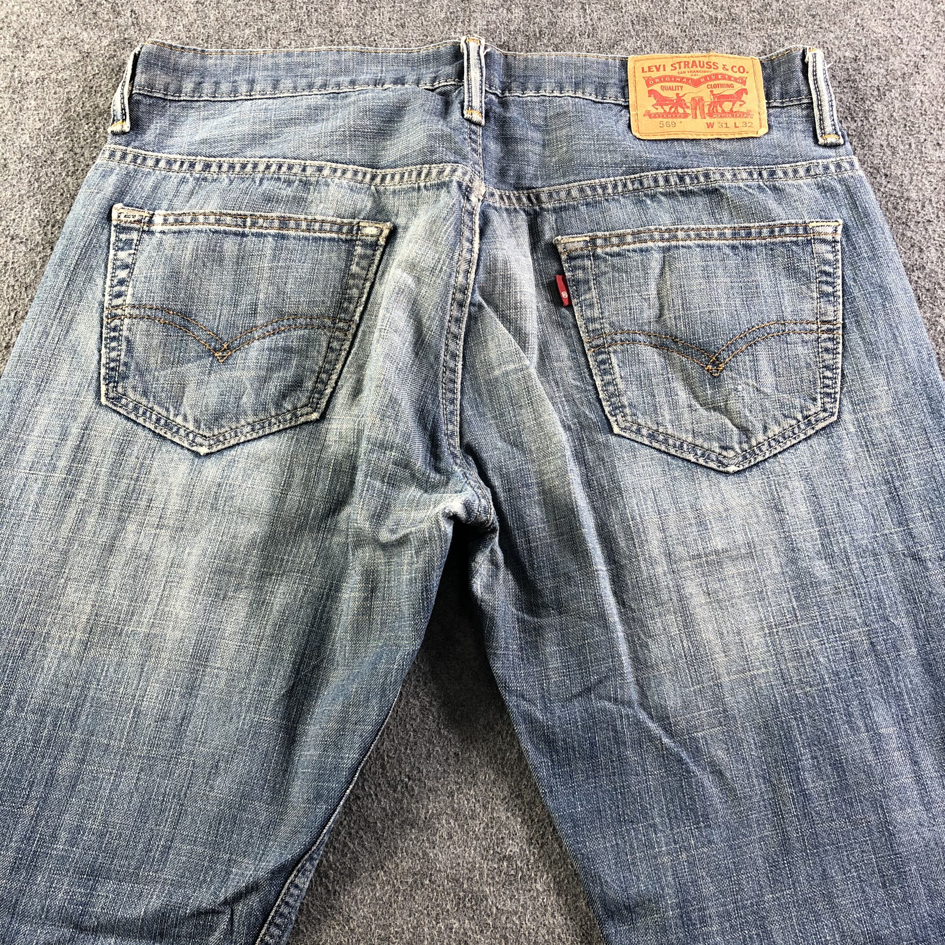 Levi's Vintage Levis 569 Jeans-J3507 Size US 34 / EU 50 - 4 Thumbnail