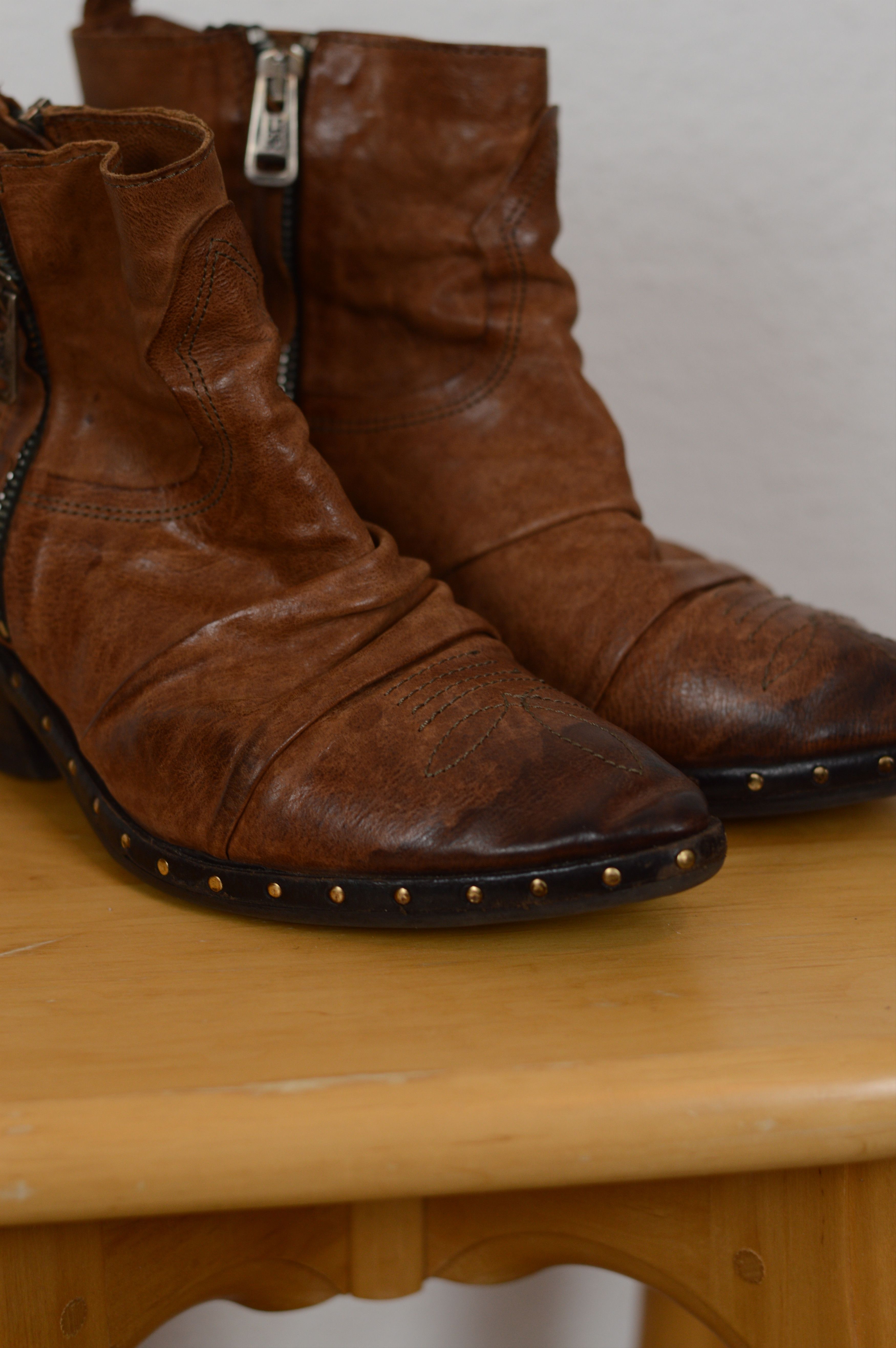 A.S.98 AS 98 Aisrtep Ankle Boots Size US 7 / IT 37 - 6 Thumbnail