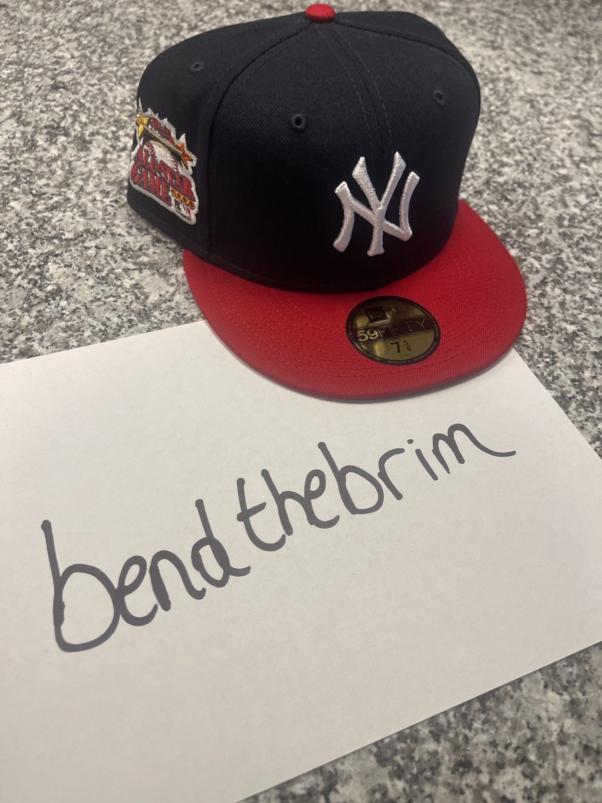 image of Lids Hd Manolo New York Yankees 7 5/8 in Navy, Men's