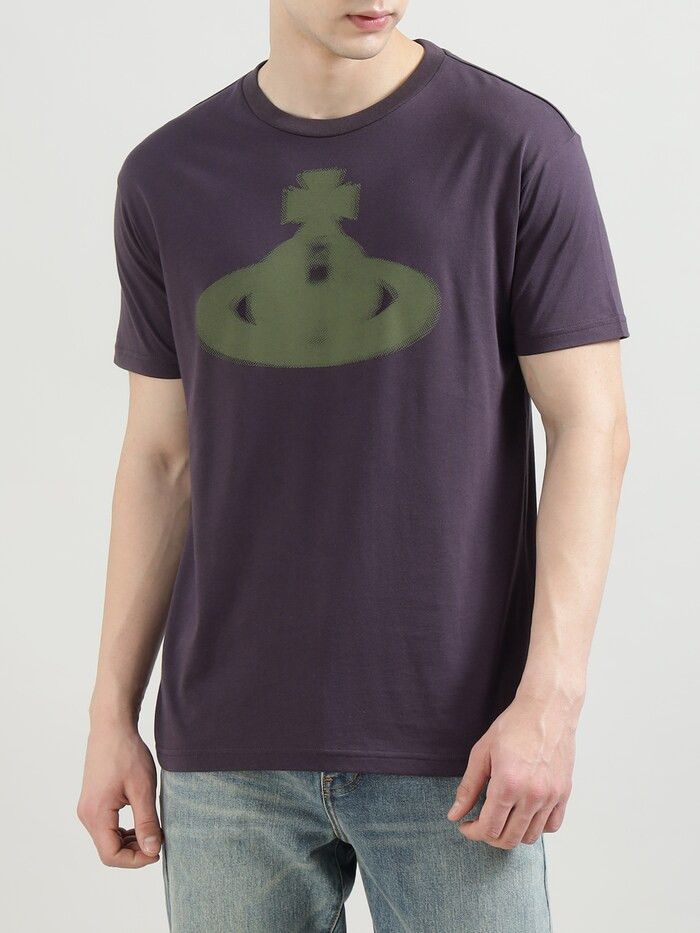 Vivienne Westwood o1f1d3z0426 Orb Logo T-Shirt in Purple Size US S / EU 44-46 / 1 - 1 Preview