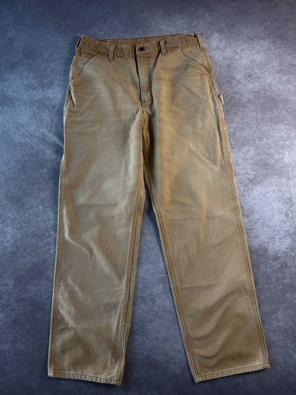 Carhartt Carhartt Denim Pants Made In USA 34x32 Size Size US 33 - 2 Thumbnail