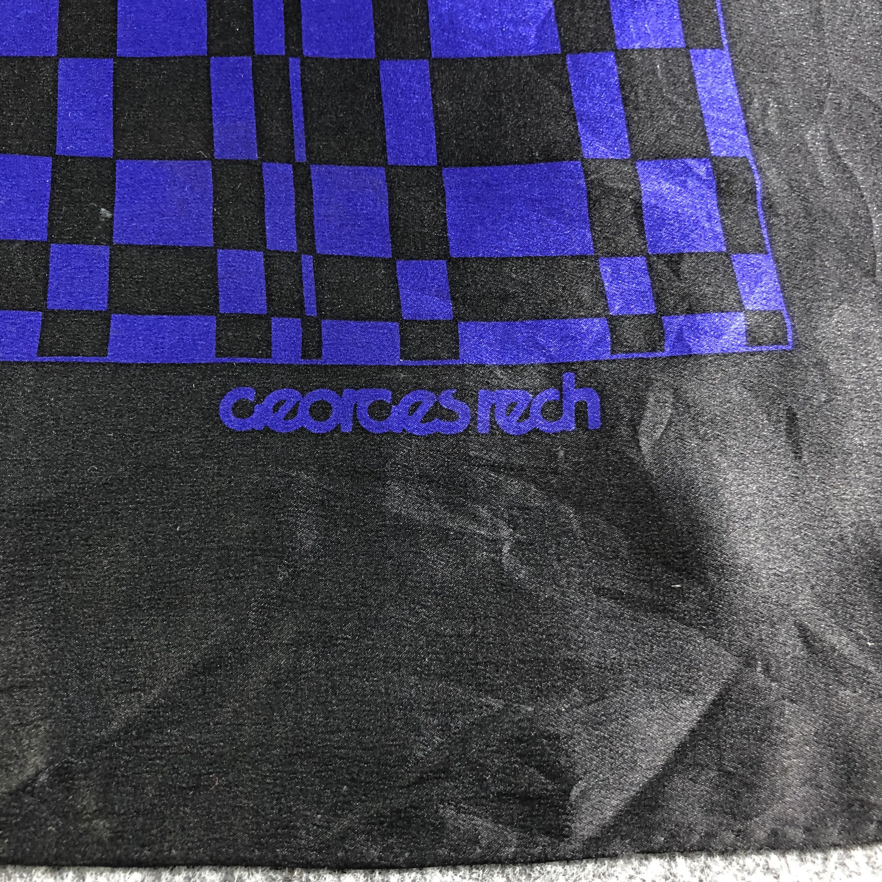 Vintage Georges Rech Silk Scarf M861 Size ONE SIZE - 3 Thumbnail