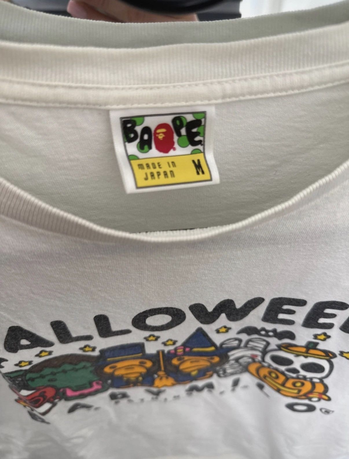 Bape Bape halloween t shirt Size US M / EU 48-50 / 2 - 2 Thumbnail