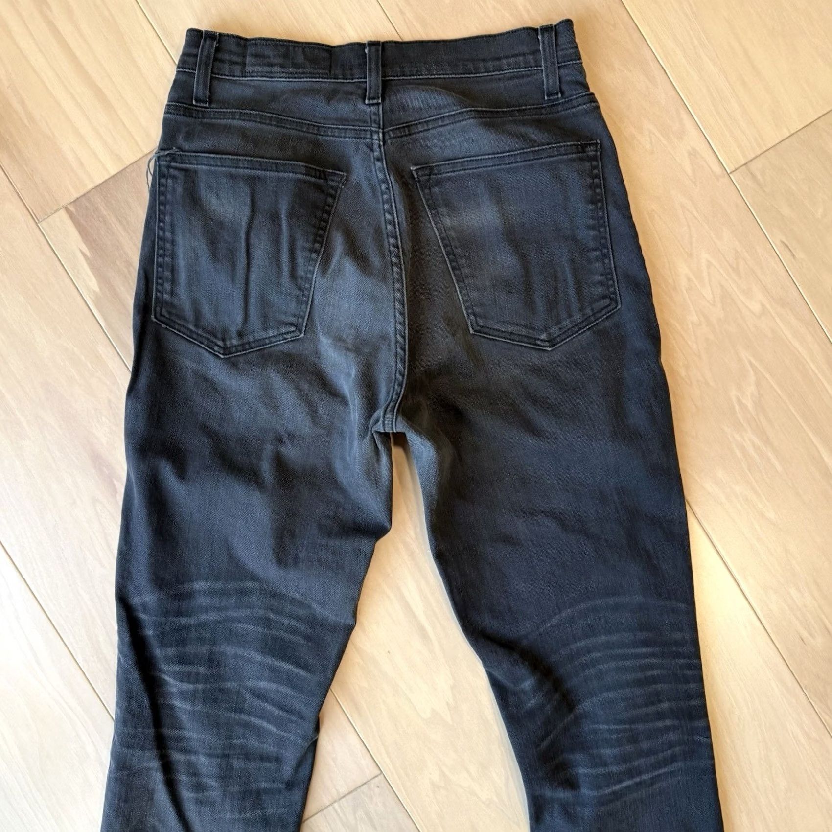 Imogene + Willie Imogene and Willie Elizabeth Jeans Women's 27 Black Denim 5-Pocket Zip Classic Fit Size 27" / US 4 / IT 40 - 7 Thumbnail
