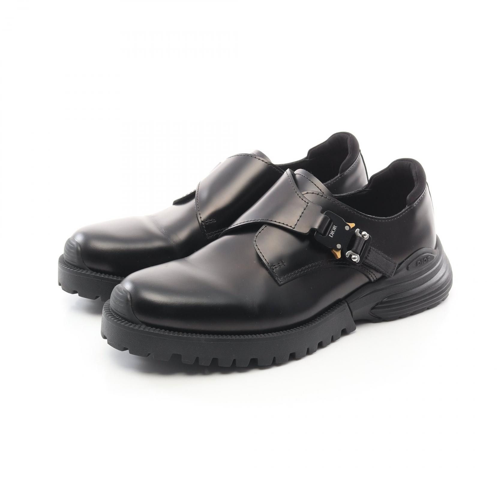 Dior Dior Combat Leather Derby Shoes Leather Shoes in Black, Men's