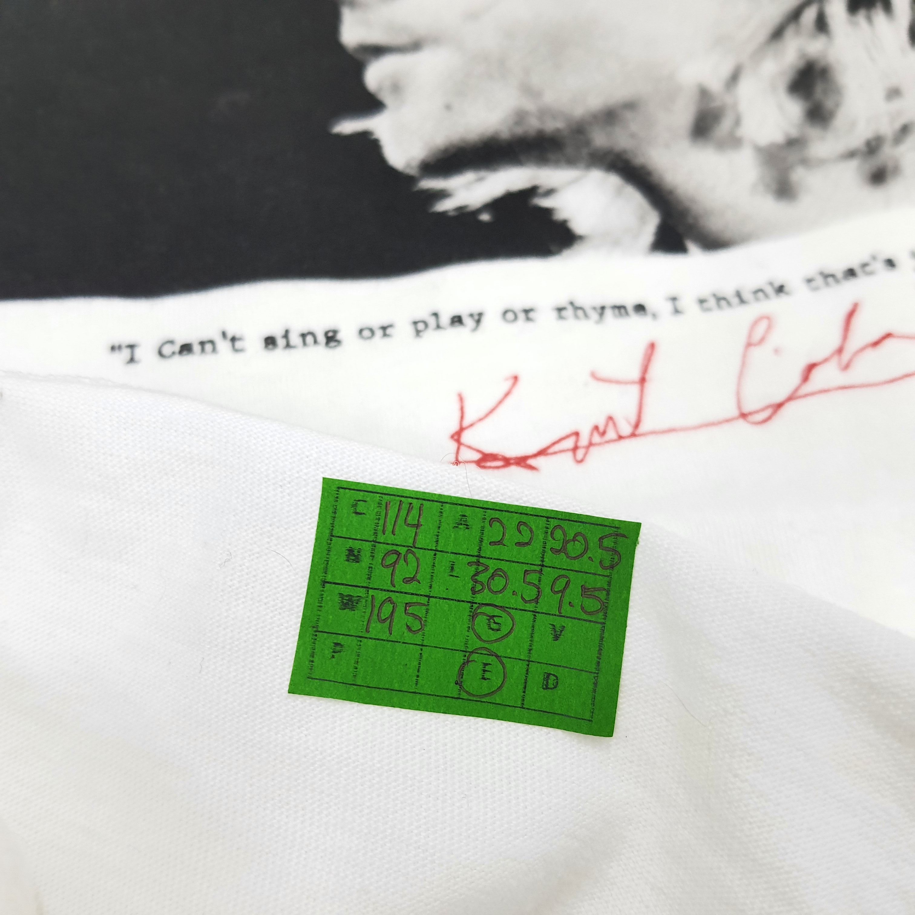 Zara Vintage ZARA Kurt Cobain Photo Tees Size US L / EU 52-54 / 3 - 9 Thumbnail