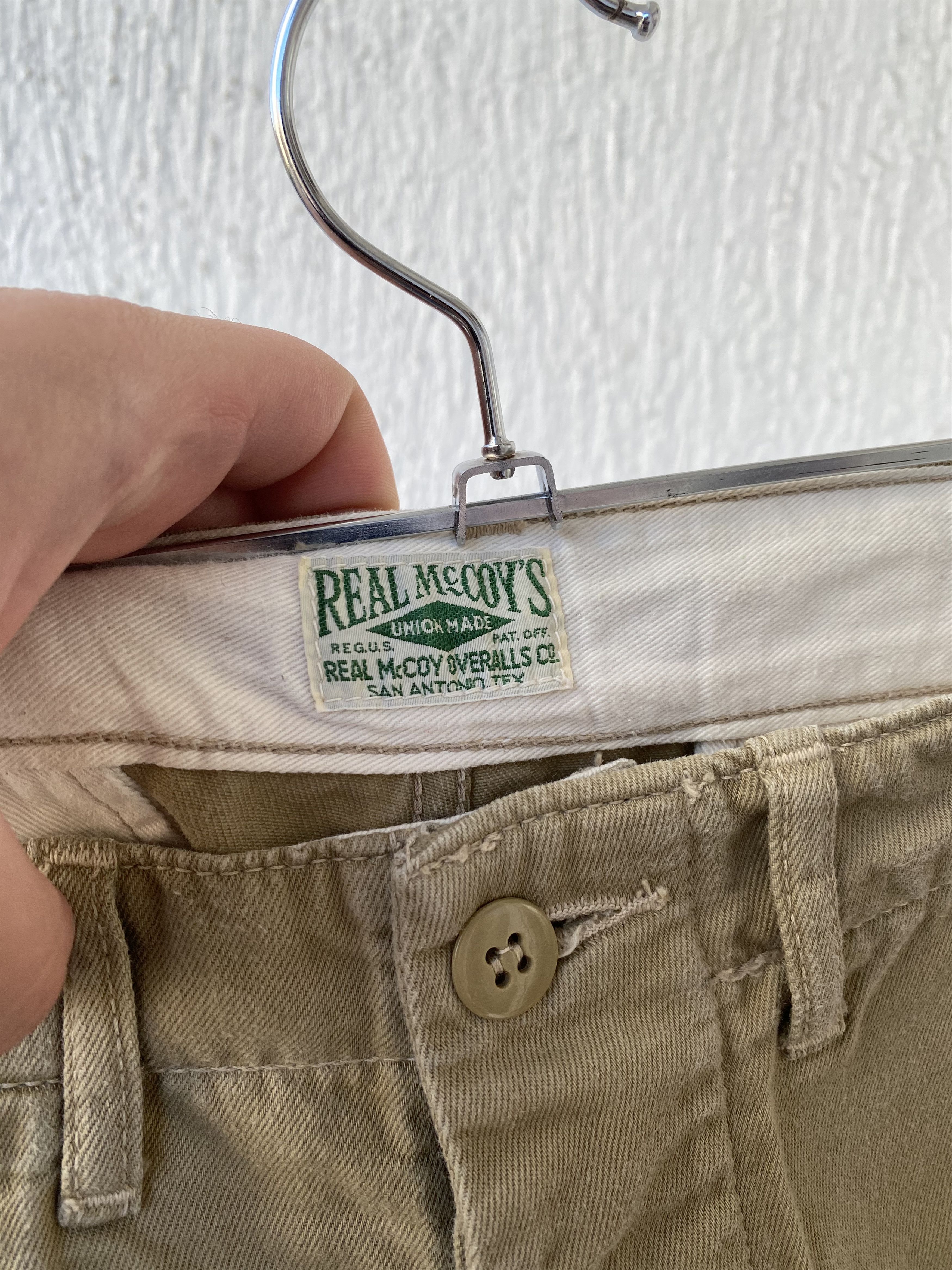 The Real McCoy's JOE MCCOY CHINO SHORTS Size US 30 / EU 46 - 3 Thumbnail