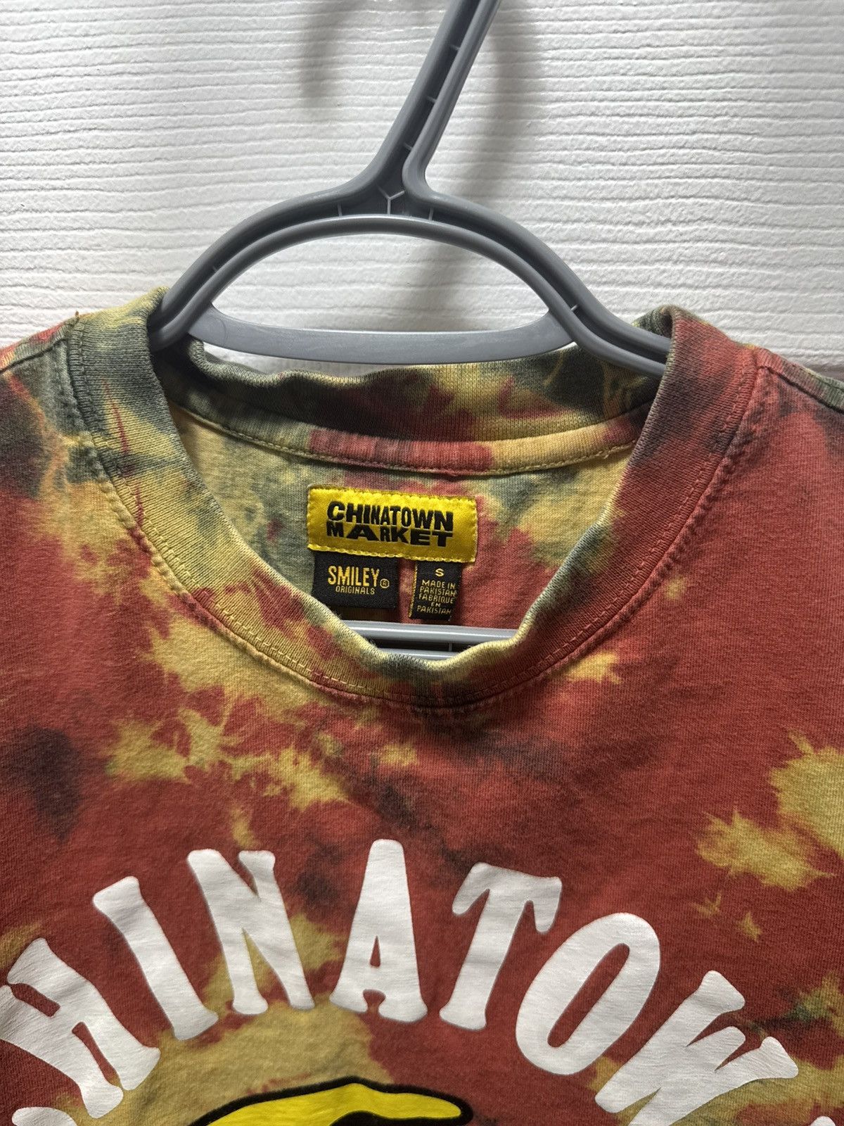 Japanese Brand Chinatown Market Smiley Originals Tie Dye Streetwear Shirt Size US S / EU 44-46 / 1 - 3 Thumbnail
