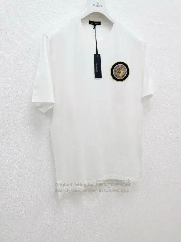 Versace Versace White Cotton Men's T-Shirt . Size US XS / EU 42 / 0 - 2 Thumbnail