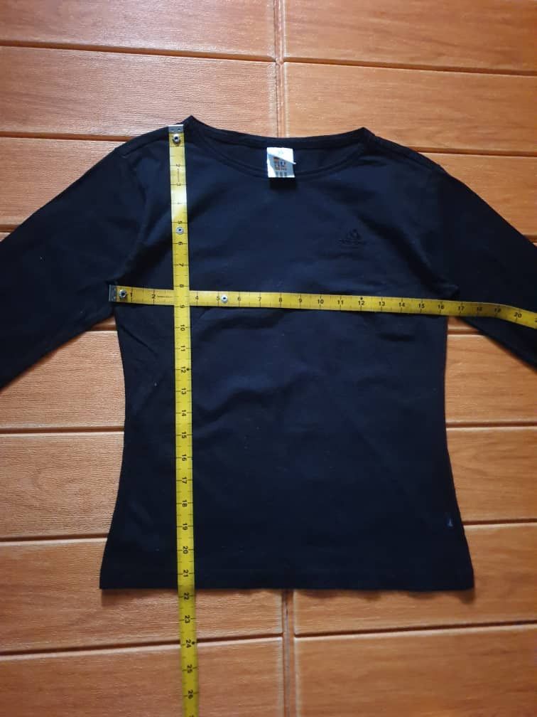 Adidas Adidas black colour embroidered logo shirt Size S / US 4 / IT 40 - 7 Thumbnail
