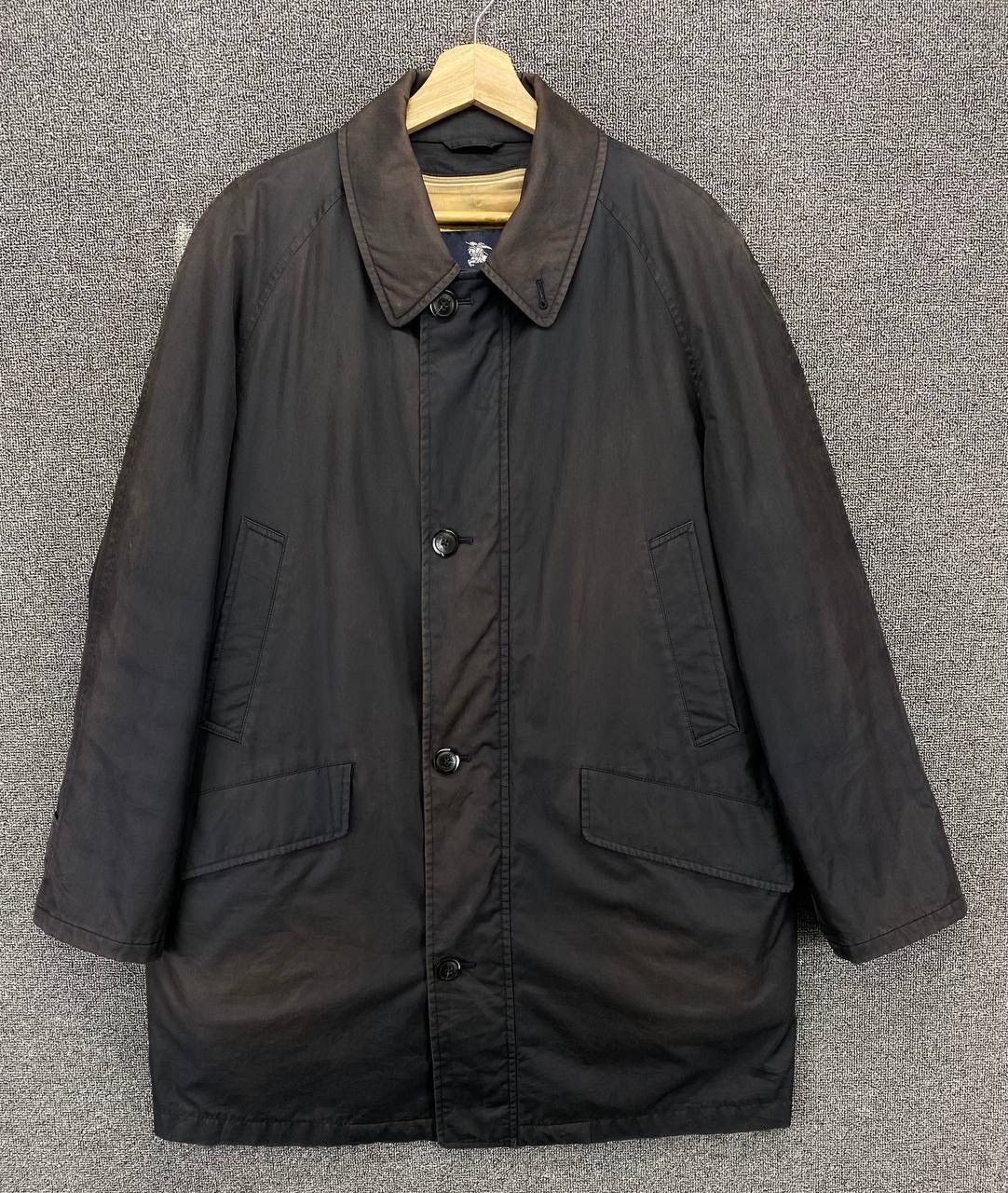 Burberry × Vintage Vintage Burberry London Nova Check Rare Coat Jacket Size US L / EU 52-54 / 3 - 1 Thumbnail