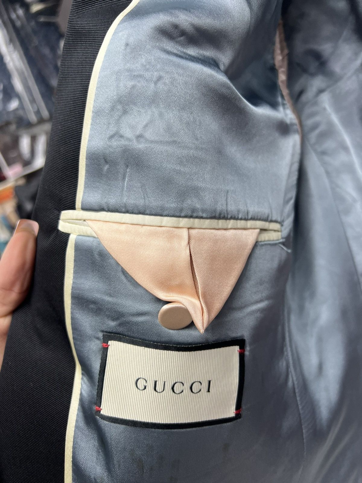 Gucci Gucci Purple Crystal Suit Set Size 34S - 9 Thumbnail