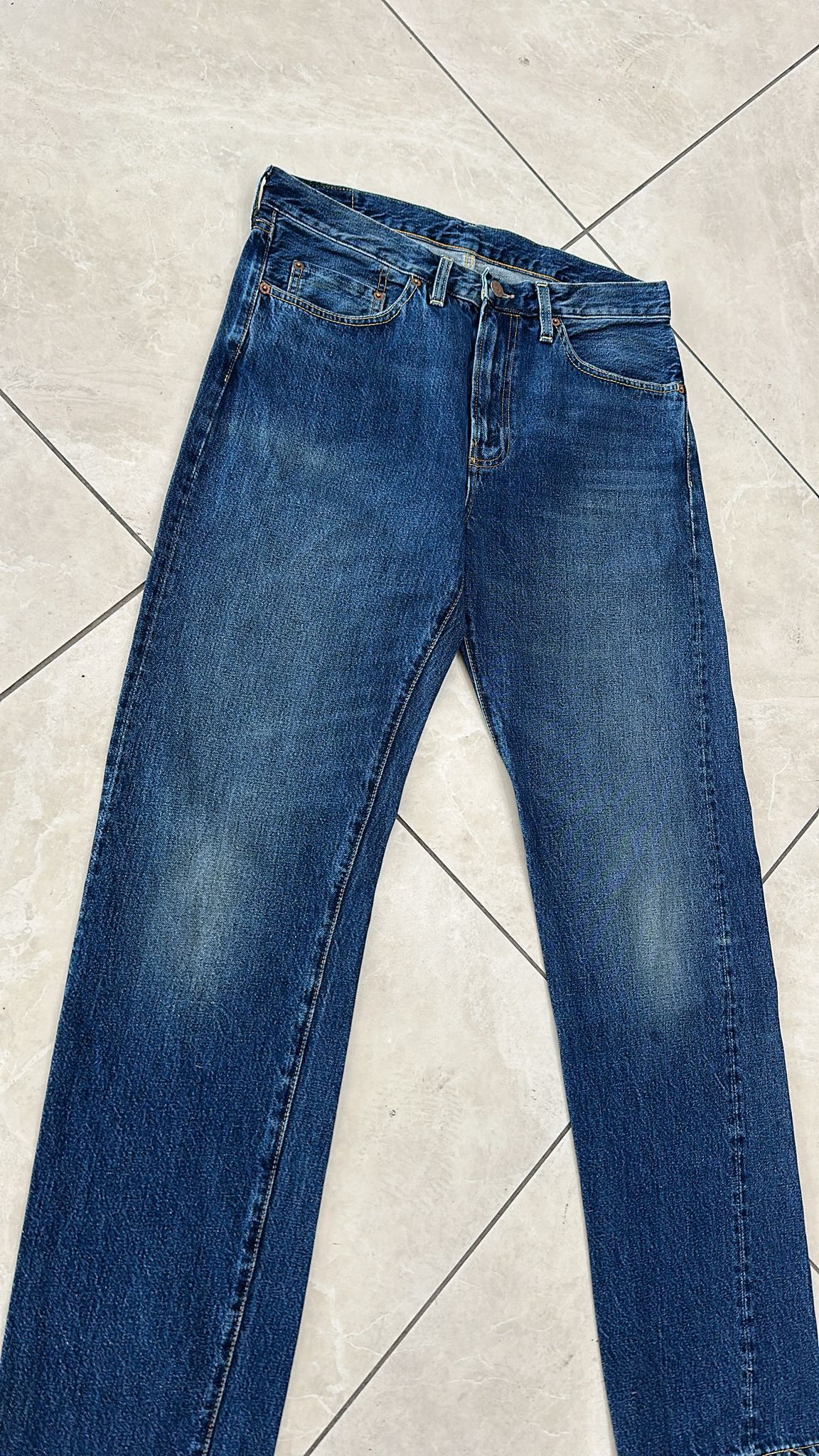 Levi's Vintage Clothing LVC Levi's Vintage Clothing 1954 501XX BigE Selvedge Jeans Size US 32 / EU 48 - 3 Thumbnail