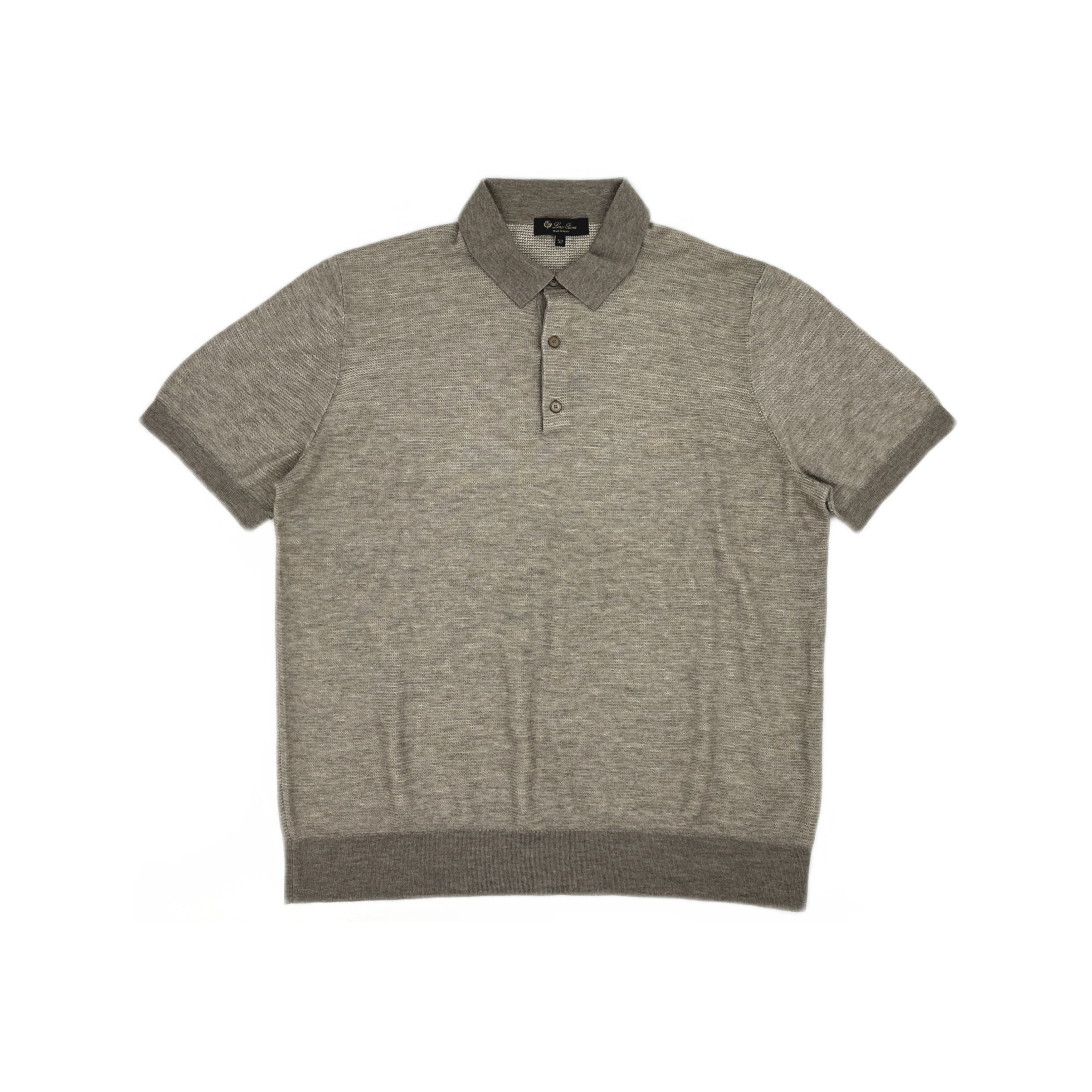 Loro Piana Loro Piana Cashmere Silk Polo Shirt Size 52 Size US L / EU 52-54 / 3 - 1 Thumbnail