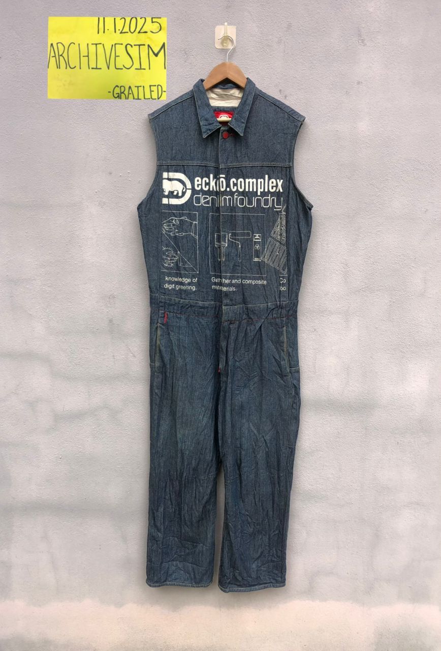 Ecko Unltd. Ecko Unltd Denim Coverall Size 22" - 2 Thumbnail
