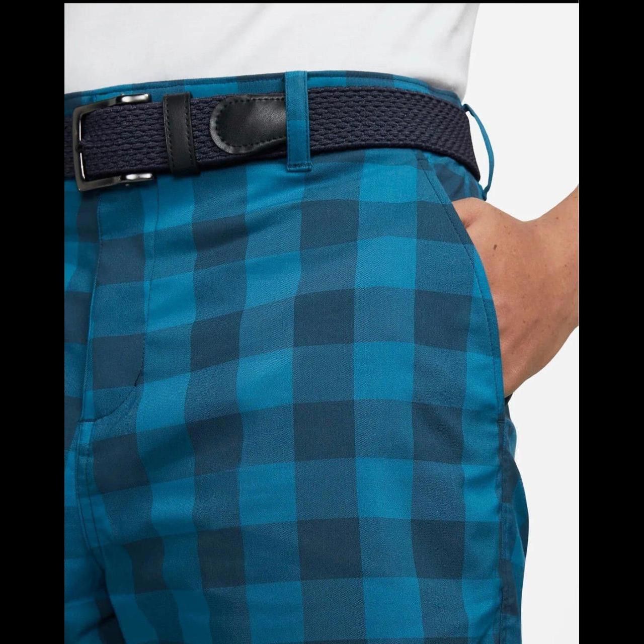 Nike Nike Dri Fit Uv Mens Plaid Size US 32 / EU 48 - 6 Thumbnail