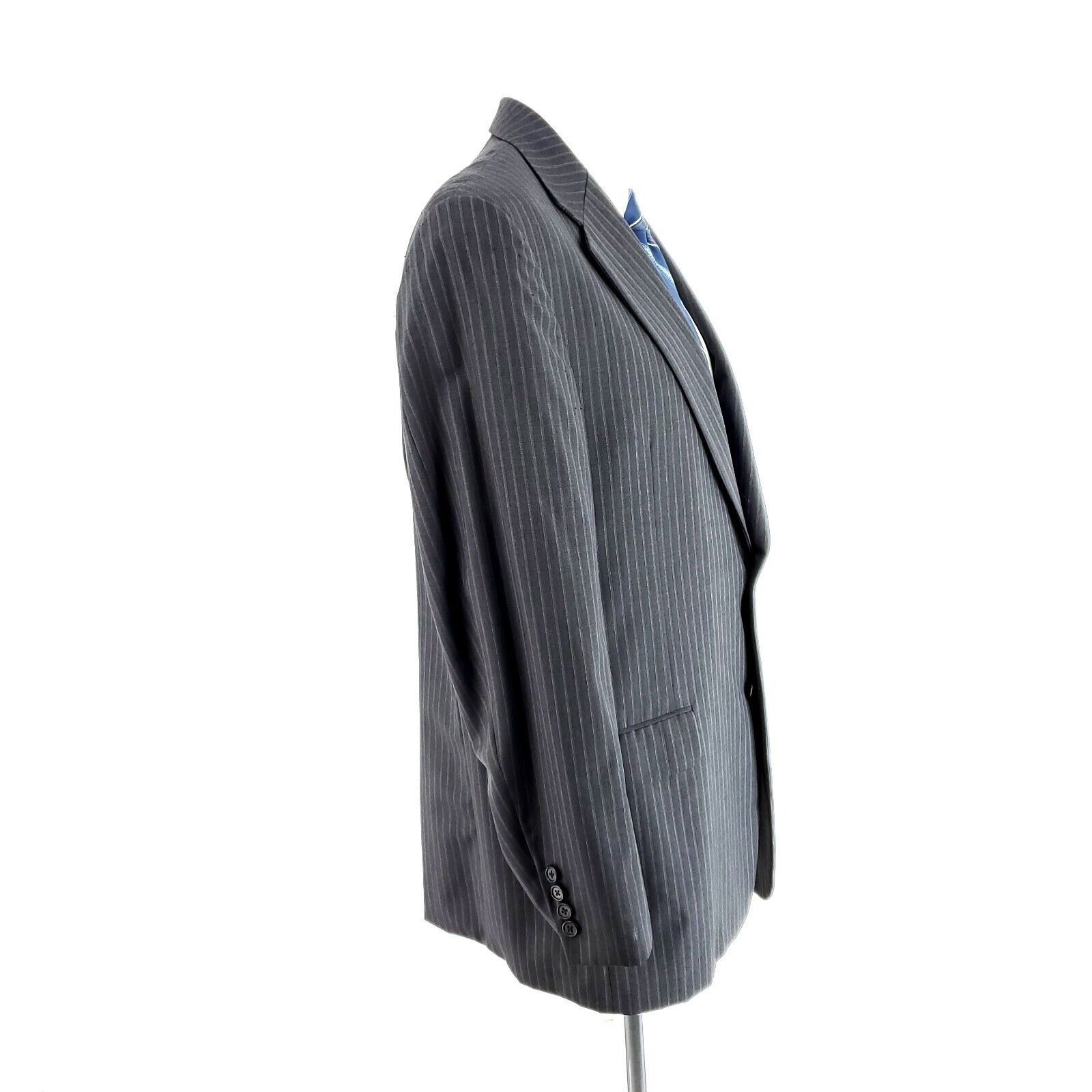 Hickey Freeman Hickey Freeman Nordstrom Madison Wool 2 Button Suit Jacket 4 Size 42R - 6 Thumbnail