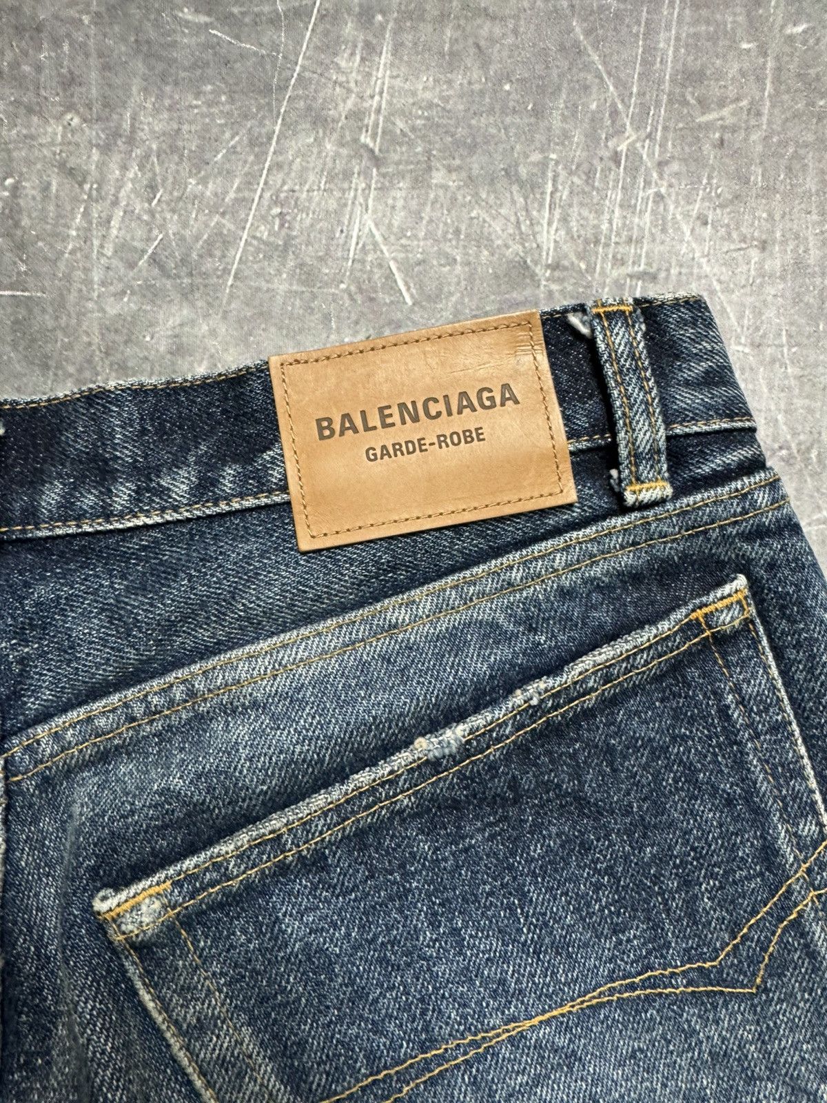 Balenciaga Balenciaga Japanese Heavy Selvedge Jeans Size US 30 / EU 46 - 12 Thumbnail