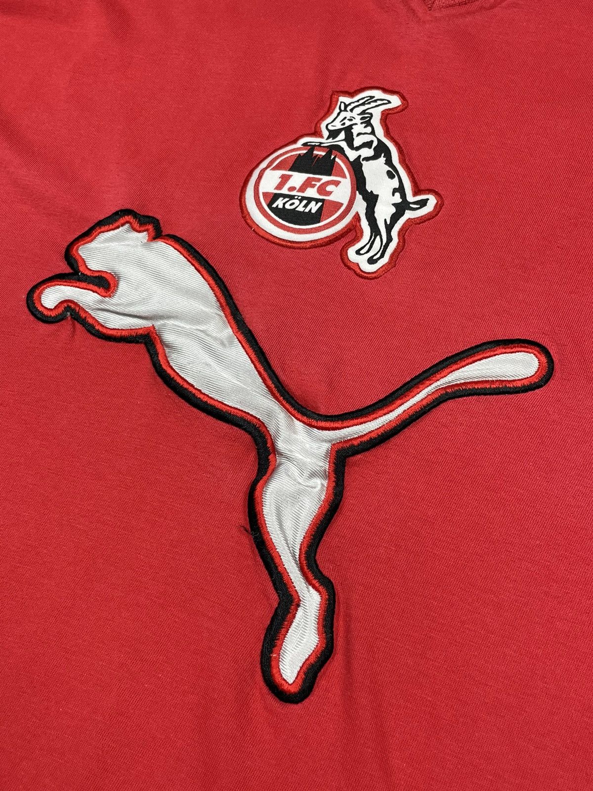 Puma Puma FC Koln Vintage 90s Soccer Shirt Big Logo XL Size US XL / EU 56 / 4 - 2 Thumbnail