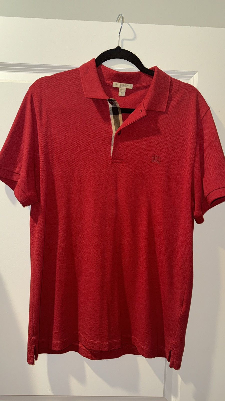 Burberry Burberry Polo Sz Large Size US L / EU 52-54 / 3 - 1 Thumbnail