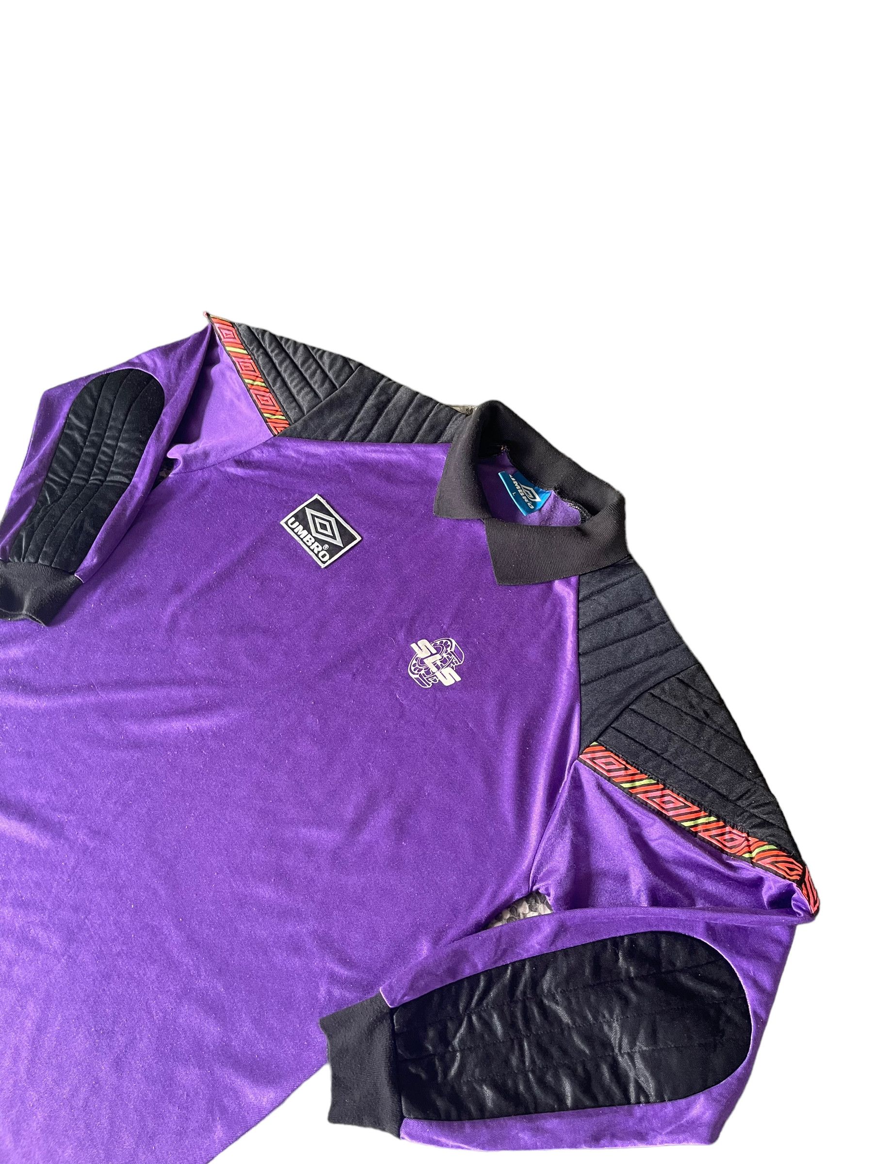 Umbro × Vintage Vintage 90's Umbro Goalkeeper Jersey Size US L / EU 52-54 / 3 - 2 Thumbnail