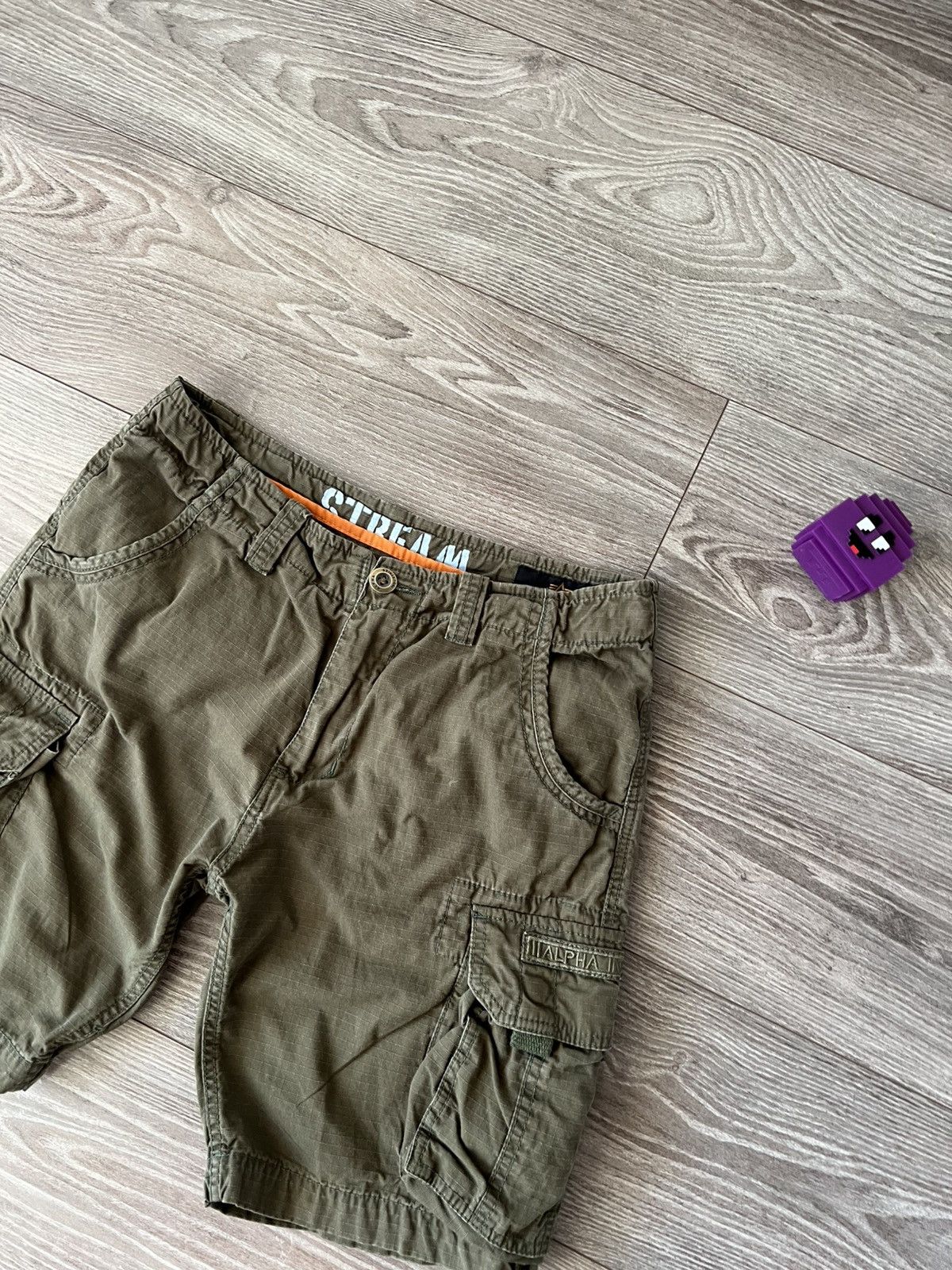 Alpha Industries Alpha Industries Stream Cargo Military Flyer Crew Shorts Size US 33 - 1 Thumbnail