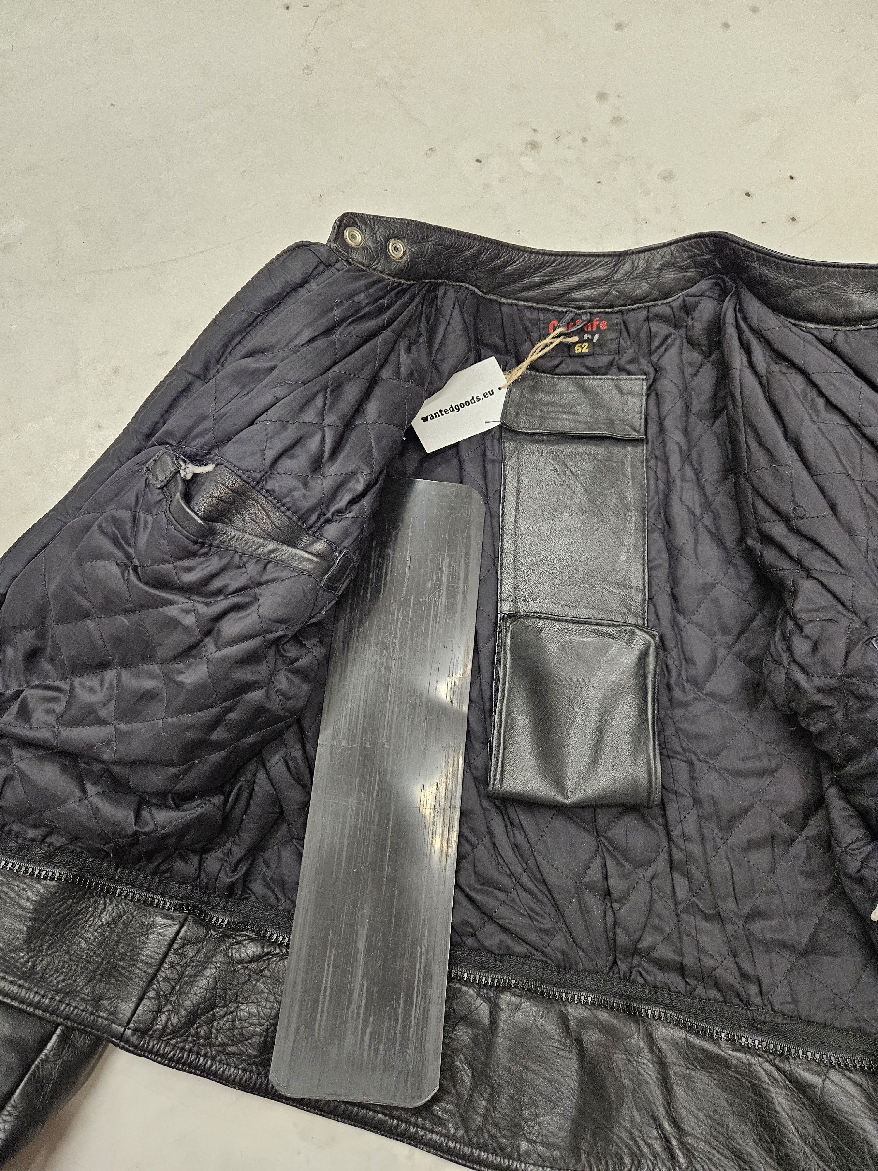 Genuine Leather × Vintage Vintage distressed biker racing leather jacket Size US S / EU 44-46 / 1 - 17 Thumbnail