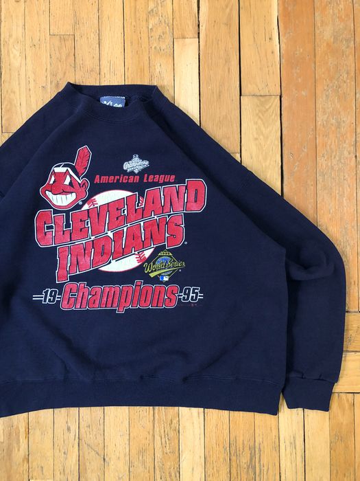 Vintage 1995 Boxy Cleveland Indians Champions World Series Baseball