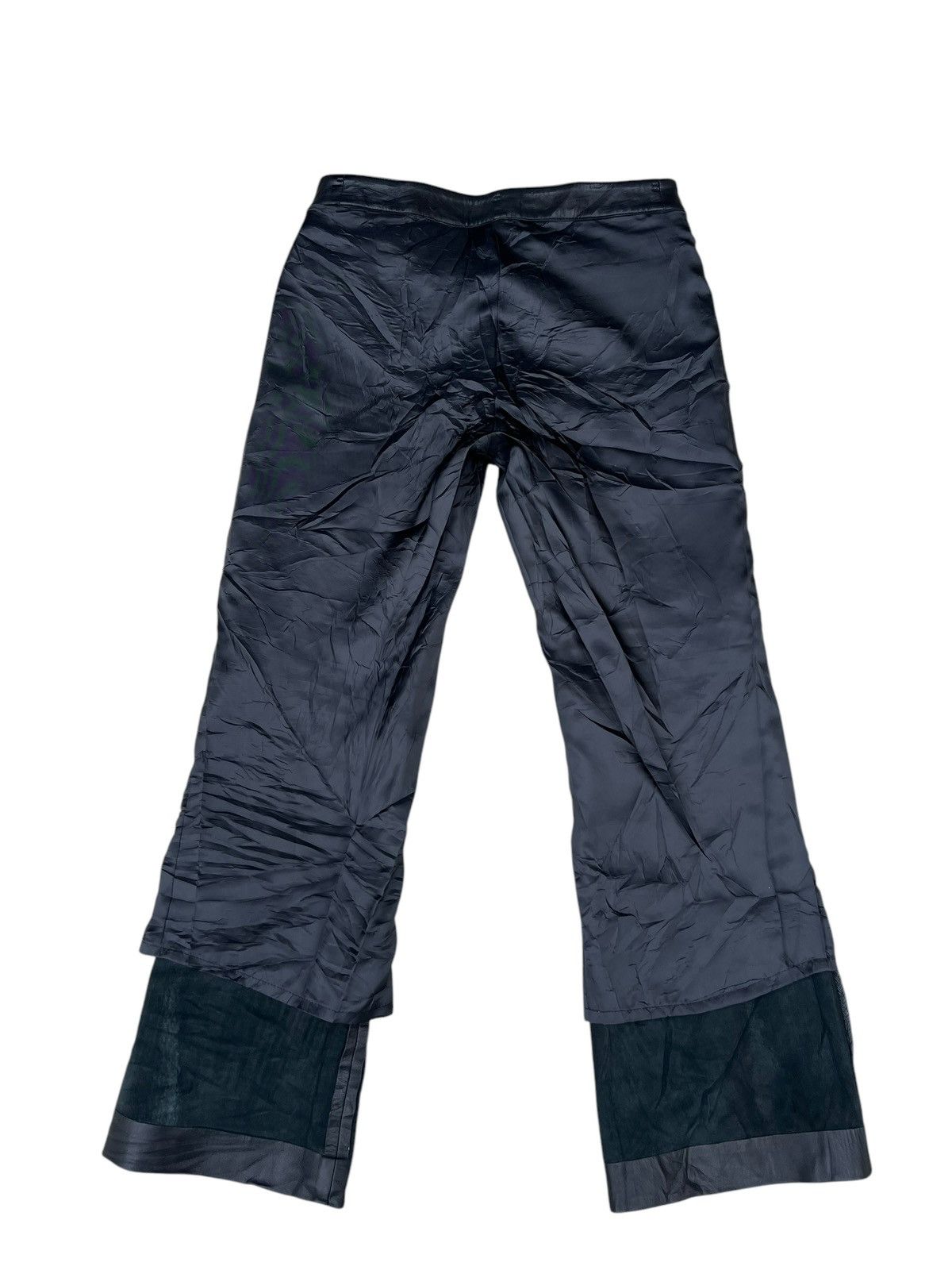 Comme Ca Ism × Japanese Brand × Leather Comme Ca Du Mode Japan Napa Sheepskin Leather Bootcut Pant Size 30" / US 8 / IT 44 - 22 Thumbnail