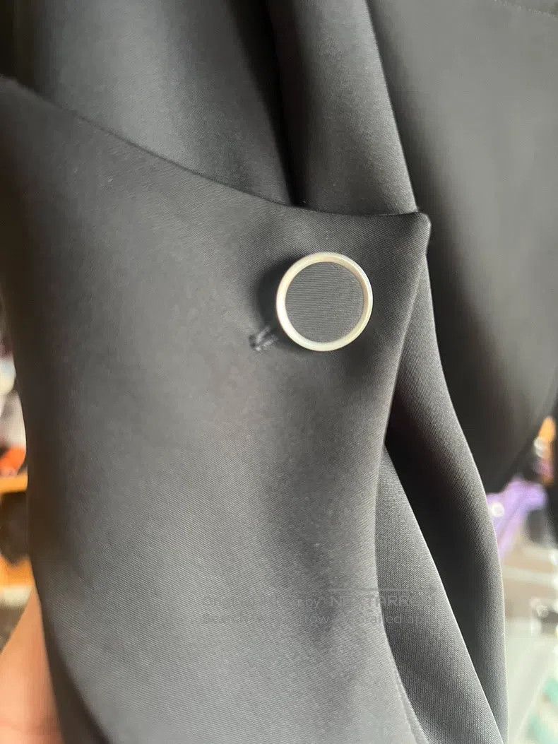 Kiko Kostadinov Kiko Kostadinov Ribbon tie blazer Size 40L - 4 Thumbnail