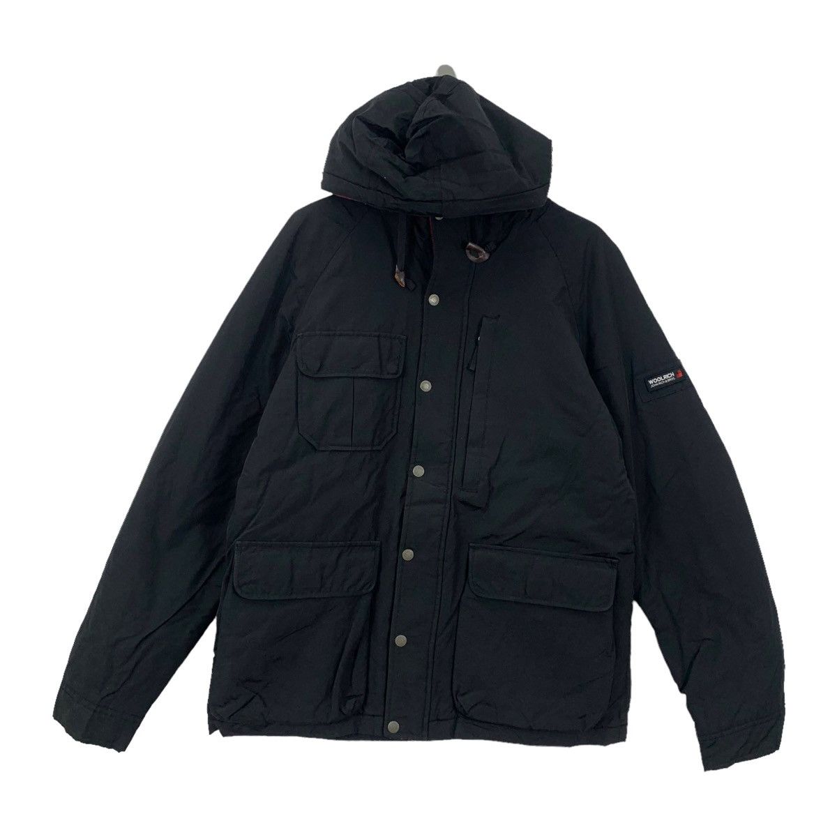 Vintage × Woolrich Woolen Mills Vintage WOOLRICH John Rich & Bros Hoodie Sweater Jacket Size US M / EU 48-50 / 2 - 1 Thumbnail