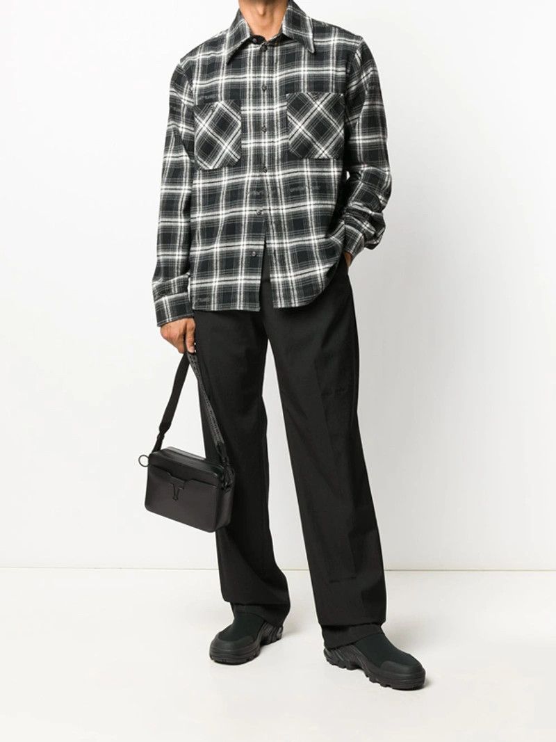 Off-White Black 'Suiting' Straight Leg Tailored Trousers Size 50R - 7 Thumbnail