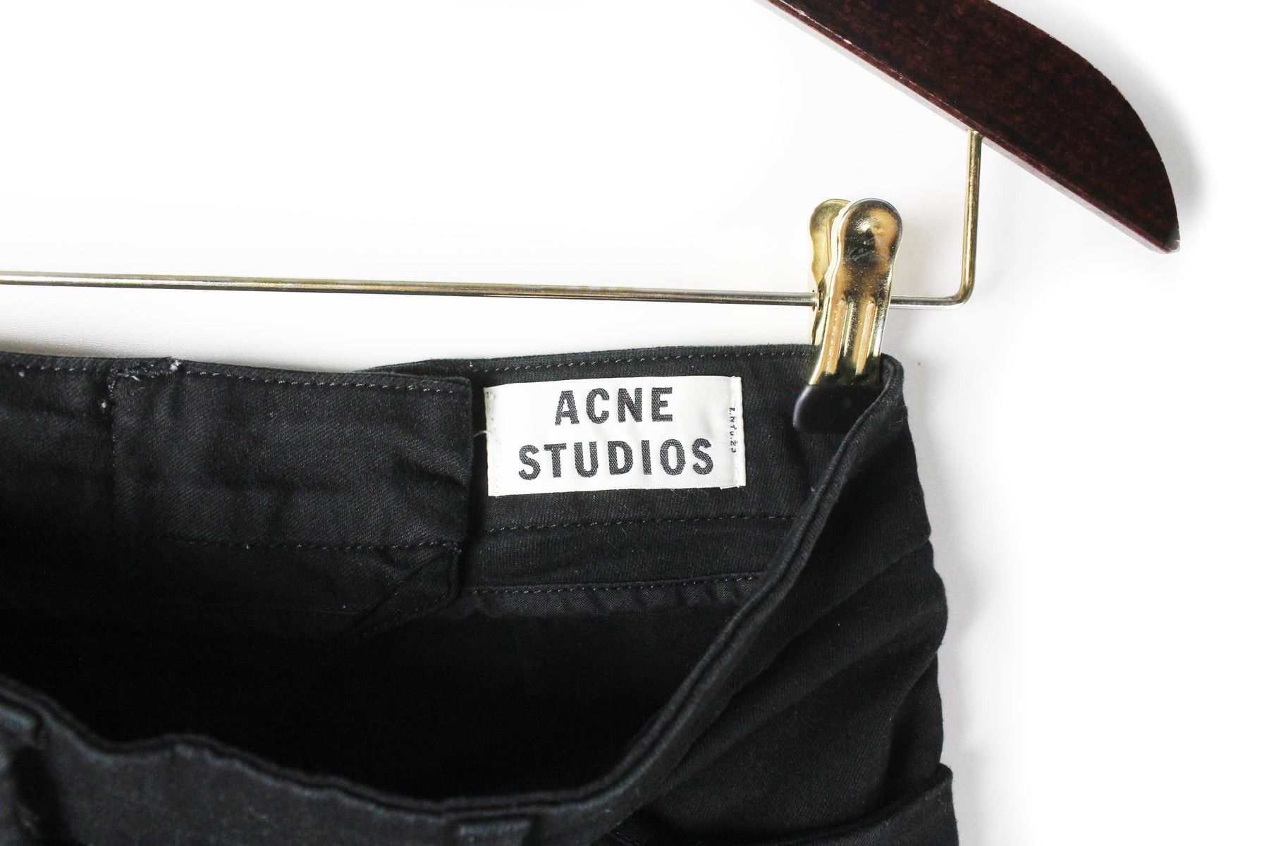 Acne Studios Acne Studios Skin Lacey Black Jeans Women's 27/32 Size 27" / US 4 / IT 40 - 5 Thumbnail