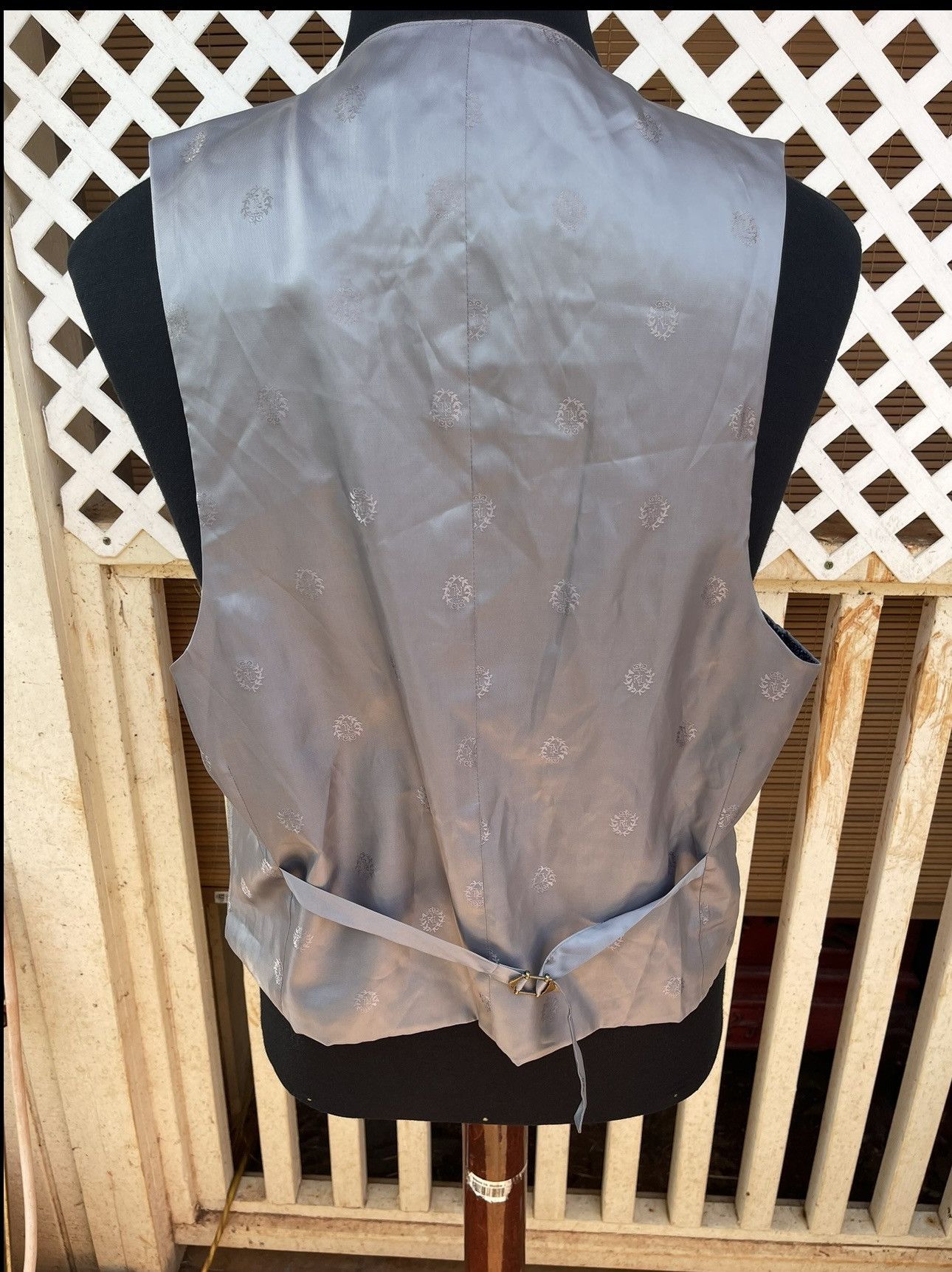 Ralph Lauren New Lauren Ralph Lauren Hitchcock Vest Light Gray Men's L Size 40L - 2 Thumbnail
