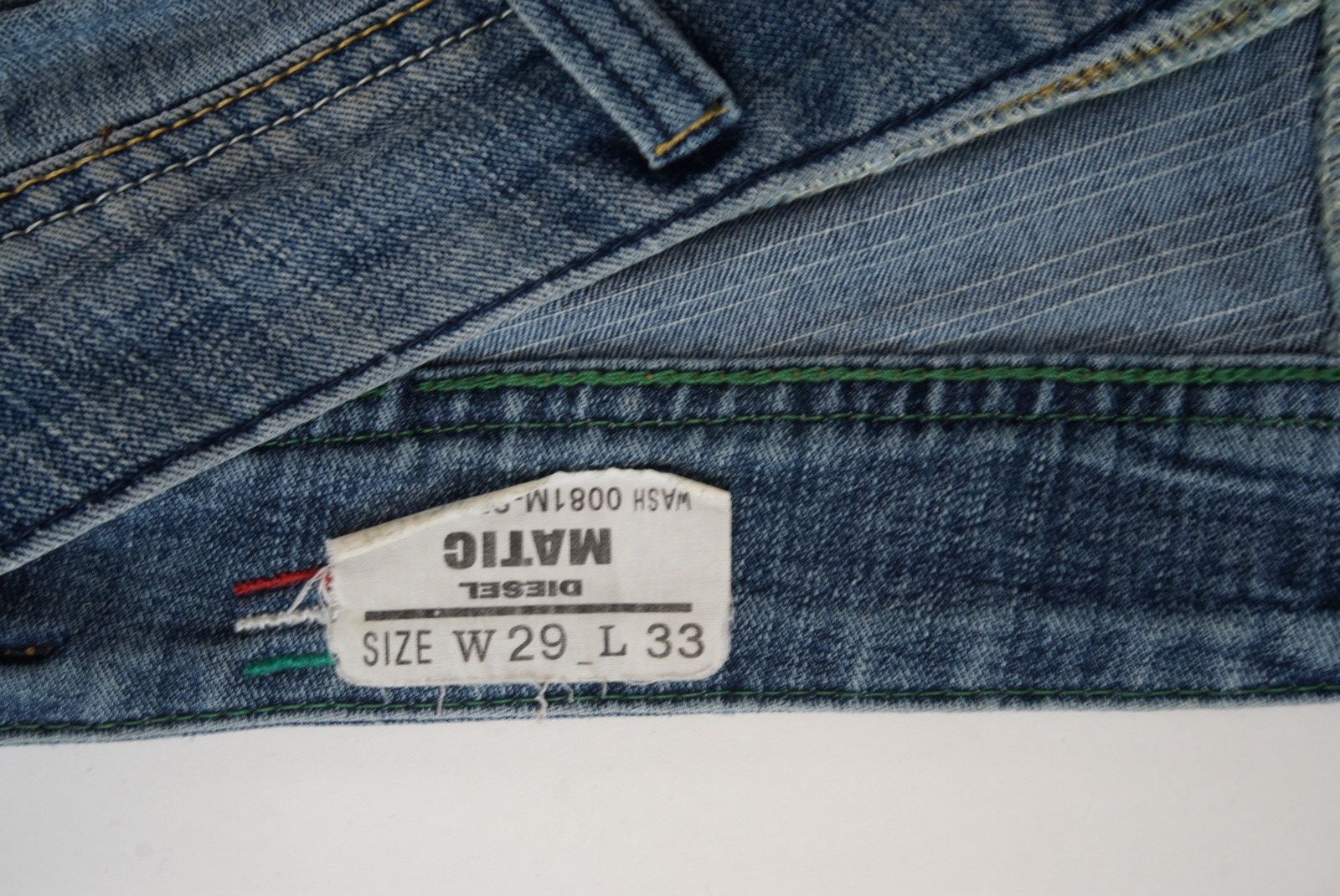 Diesel Y2k Diesel Matic Jeans Size 29" - 3 Thumbnail